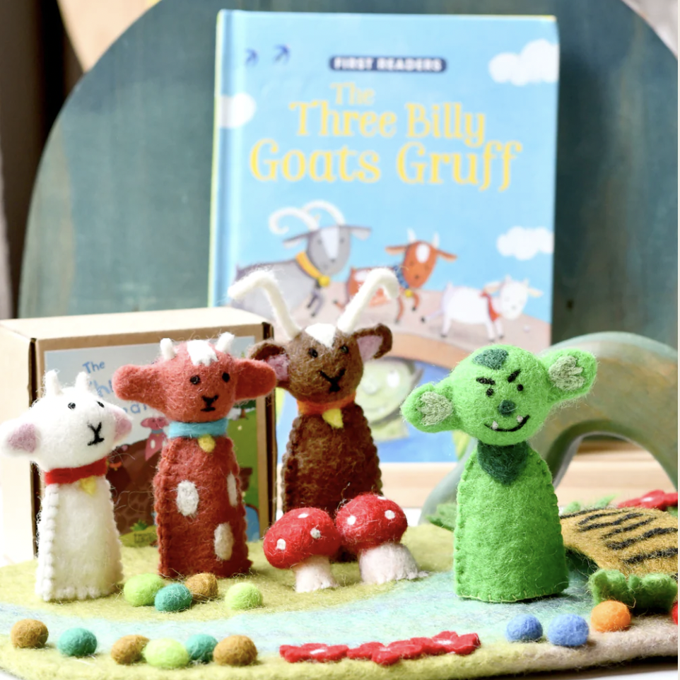 Three Billy Goats Gruff Story Set