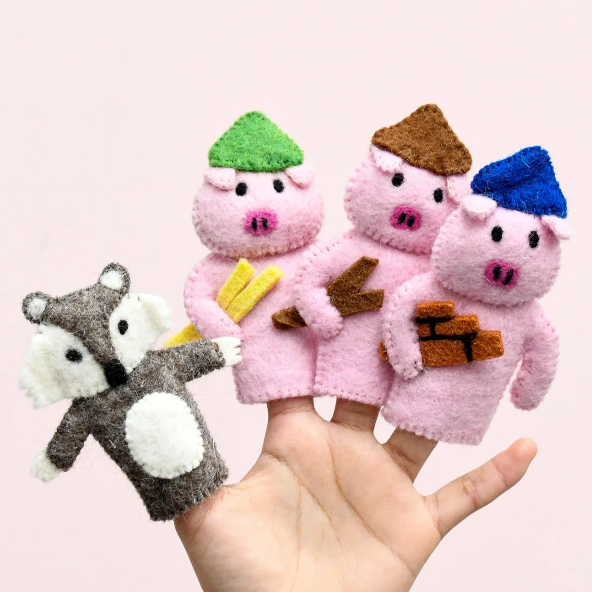 Three Little Pigs Puppet Collection