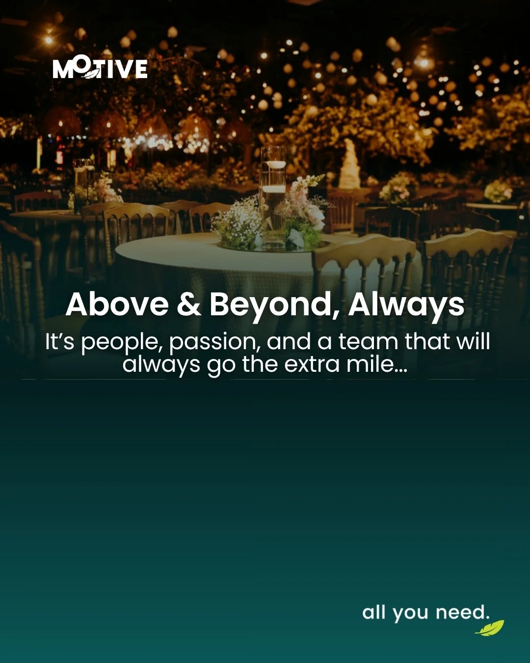 At Motive, one of our values is simple: if it matters to you, it matters to us.

Over the past few weeks, our team has gone the extra mile (and then some) - from filling hotel pools, to packing supply trucks for days, to spending weekends hand-making