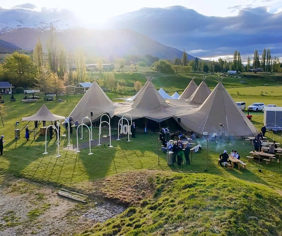 If you&rsquo;re going to celebrate 100 years, you may as well do it in style.

Months of planning. Four days of build. A blank canvas transformed into a glowing tipi village, complemented by the backdrop of the Queenstown peaks.

It took a lot of han