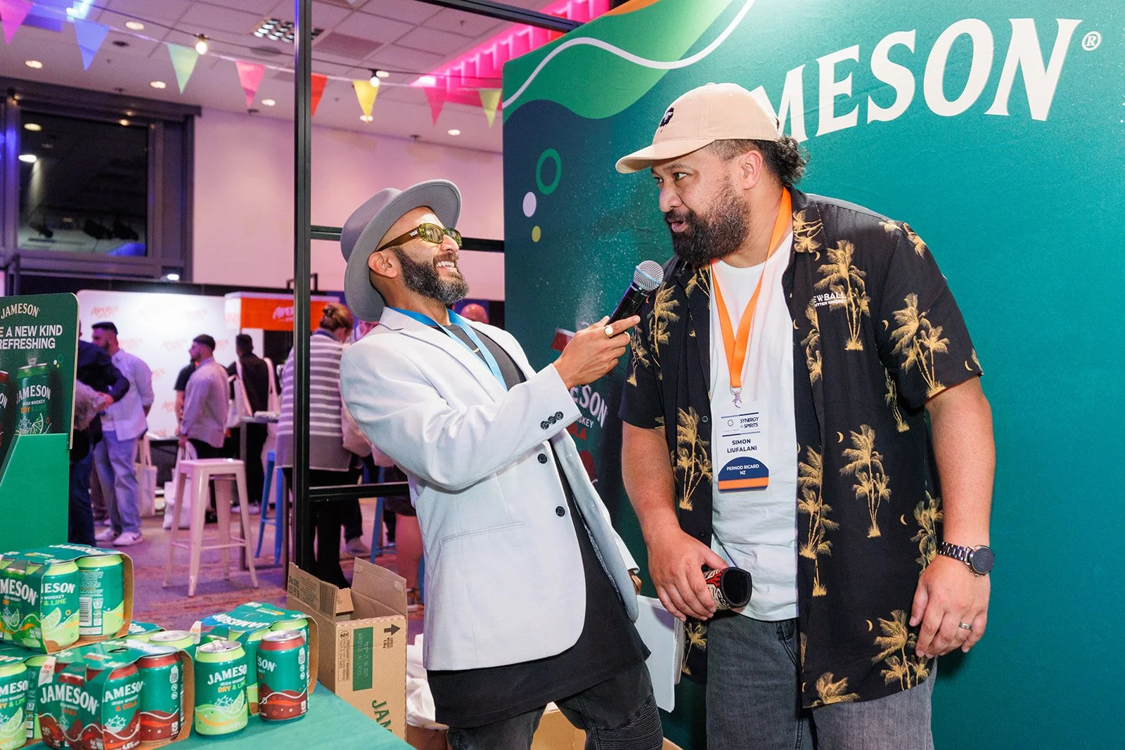 A High-Energy “Beverage Bazaar” Trade Show Experience
