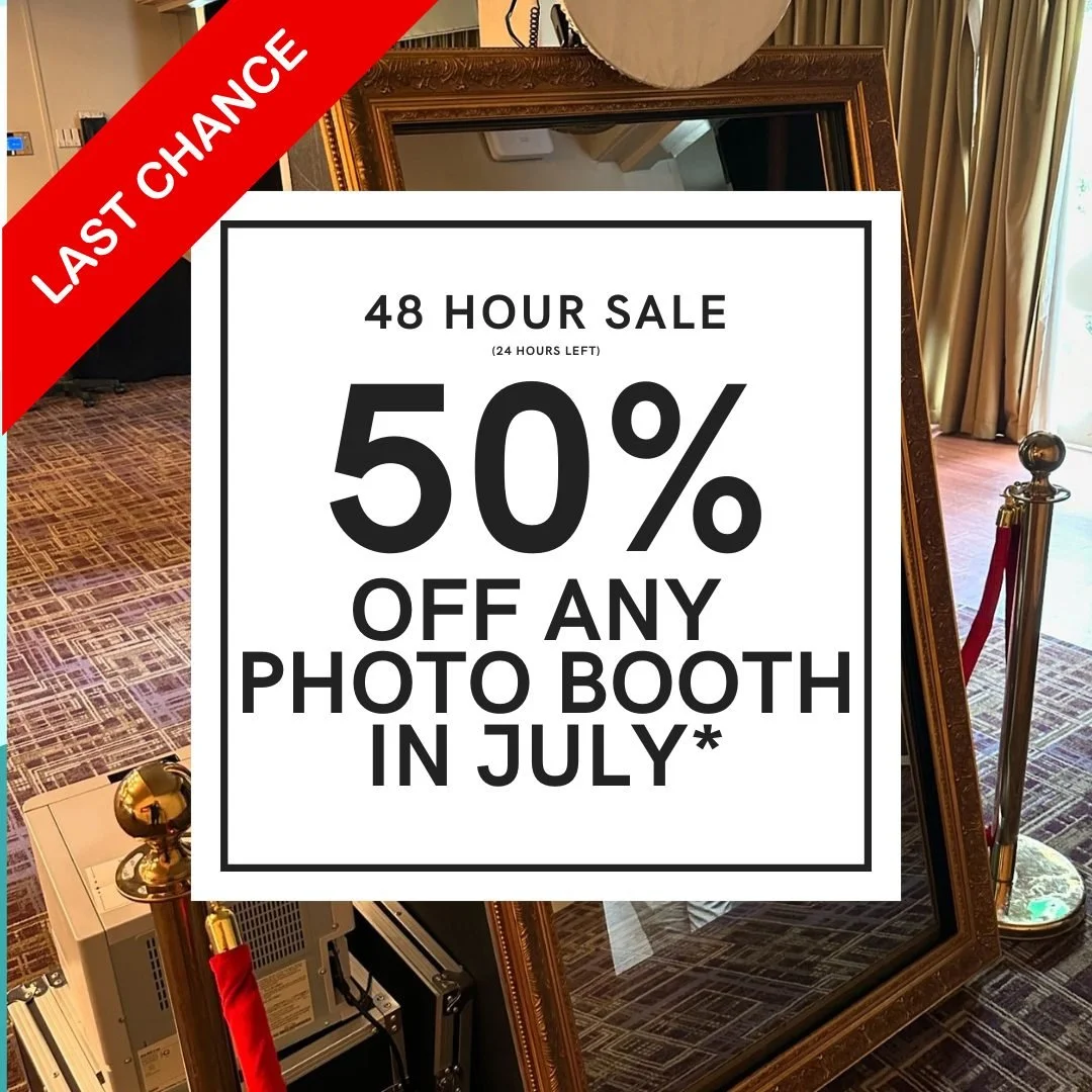 🚨 LAST CHANCE! 🚨
50% OFF any photo booth for July events &mdash; ends in hours!

✅ 4-hour minimum
✅ All booths included
✅ Limited spots left!

📲 Book now: https://www.hobartboothco.com

#HobartEvents #PhotoBoothHire #HobartBoothCo #EOFYSale