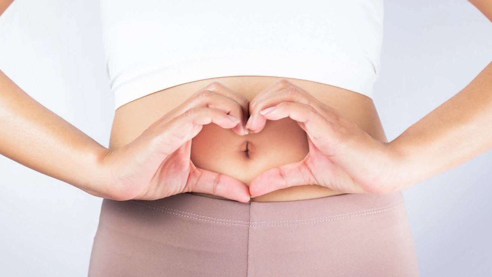 Photo of patient giving their digestion some love with acupuncture in Calgary