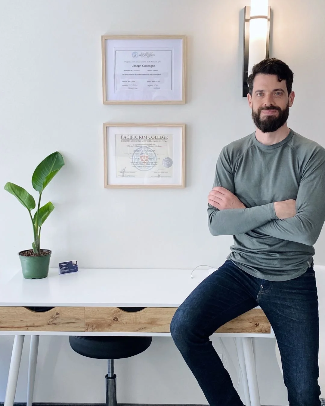 Dr. Joseph Coccagna acupuncturist in NW Calgary