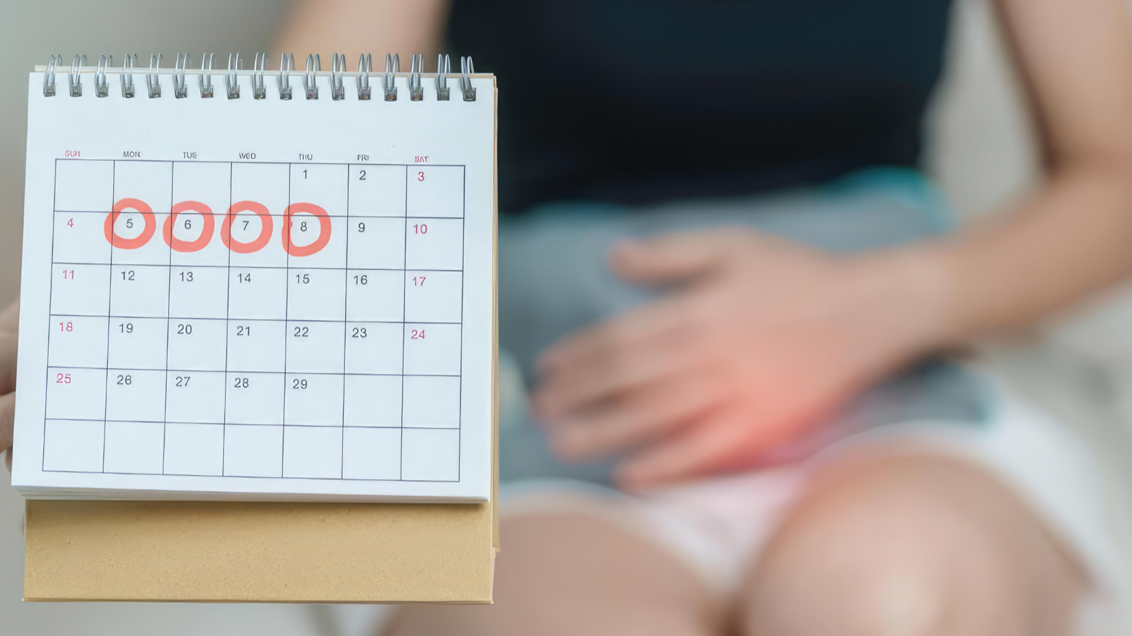 Calgary patient receiving acupuncture for painful periods