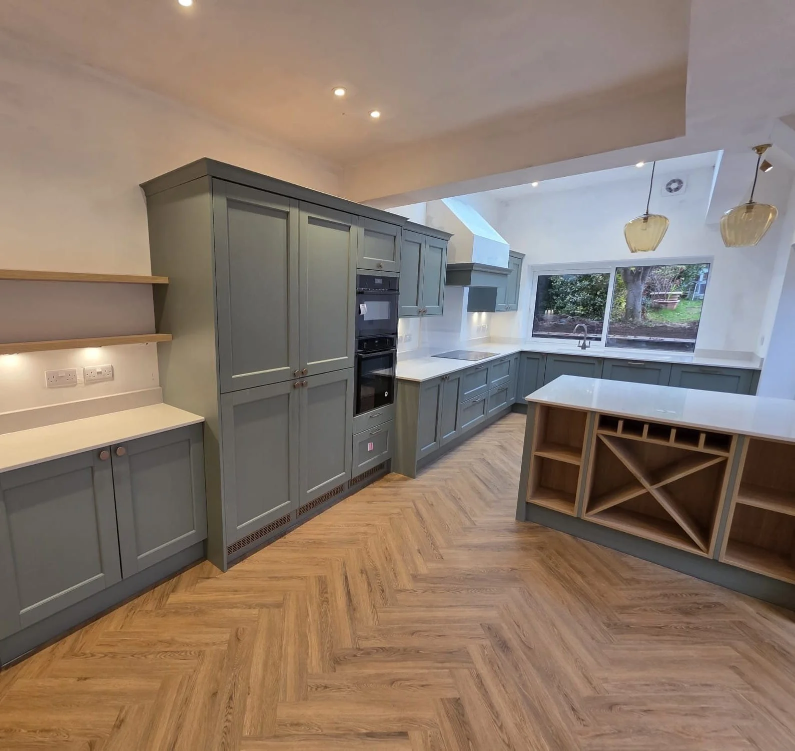 Bespoke Joinery Cardiff project completed by Rise Construction Cardiff Ltd