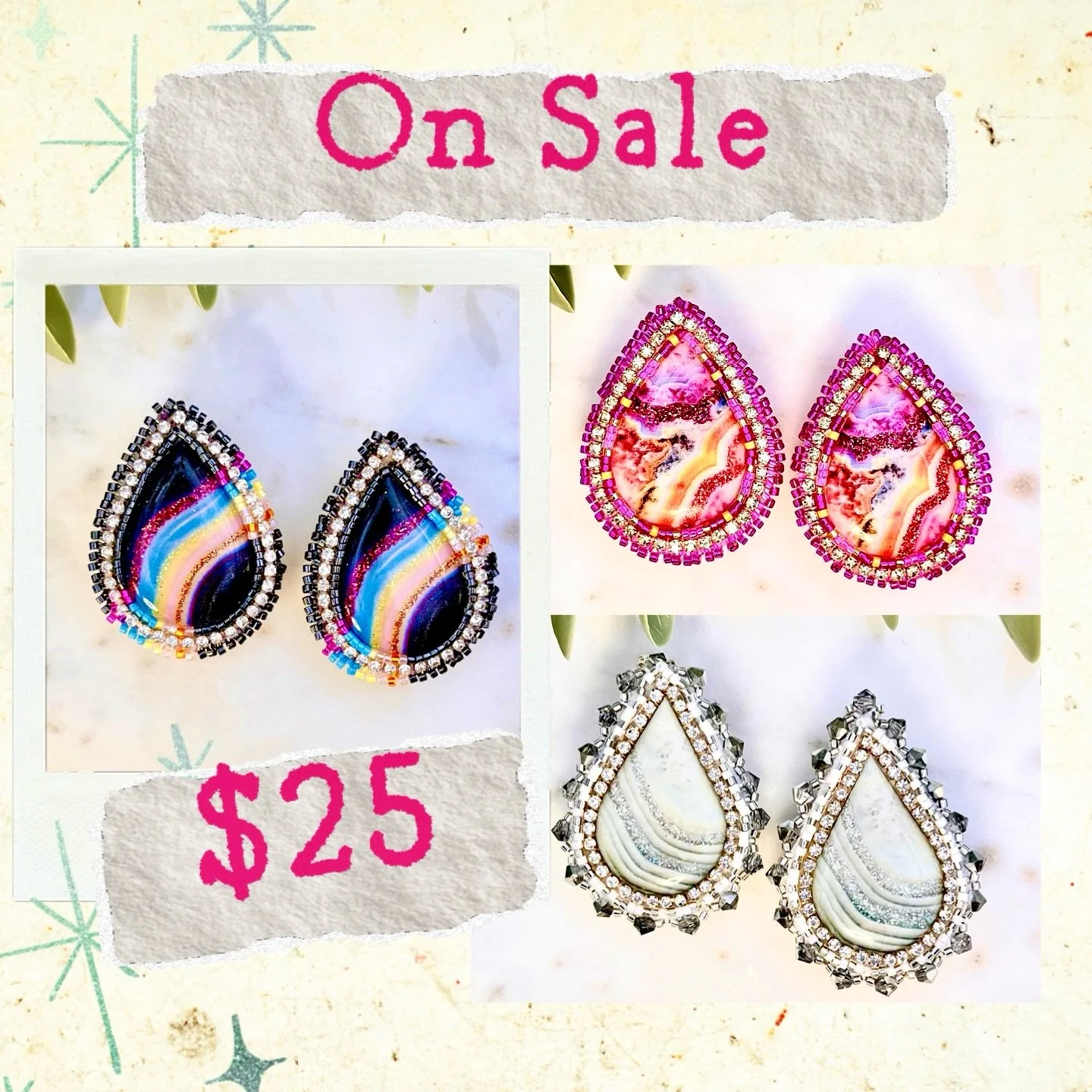 I love these colors, I love how it looks when wearing them. Is it my best beadwork? No. But a small error here or there cannot be seen unless you&rsquo;re really looking closely for it. Nonetheless, I couldn&rsquo;t see myself asking full price for t