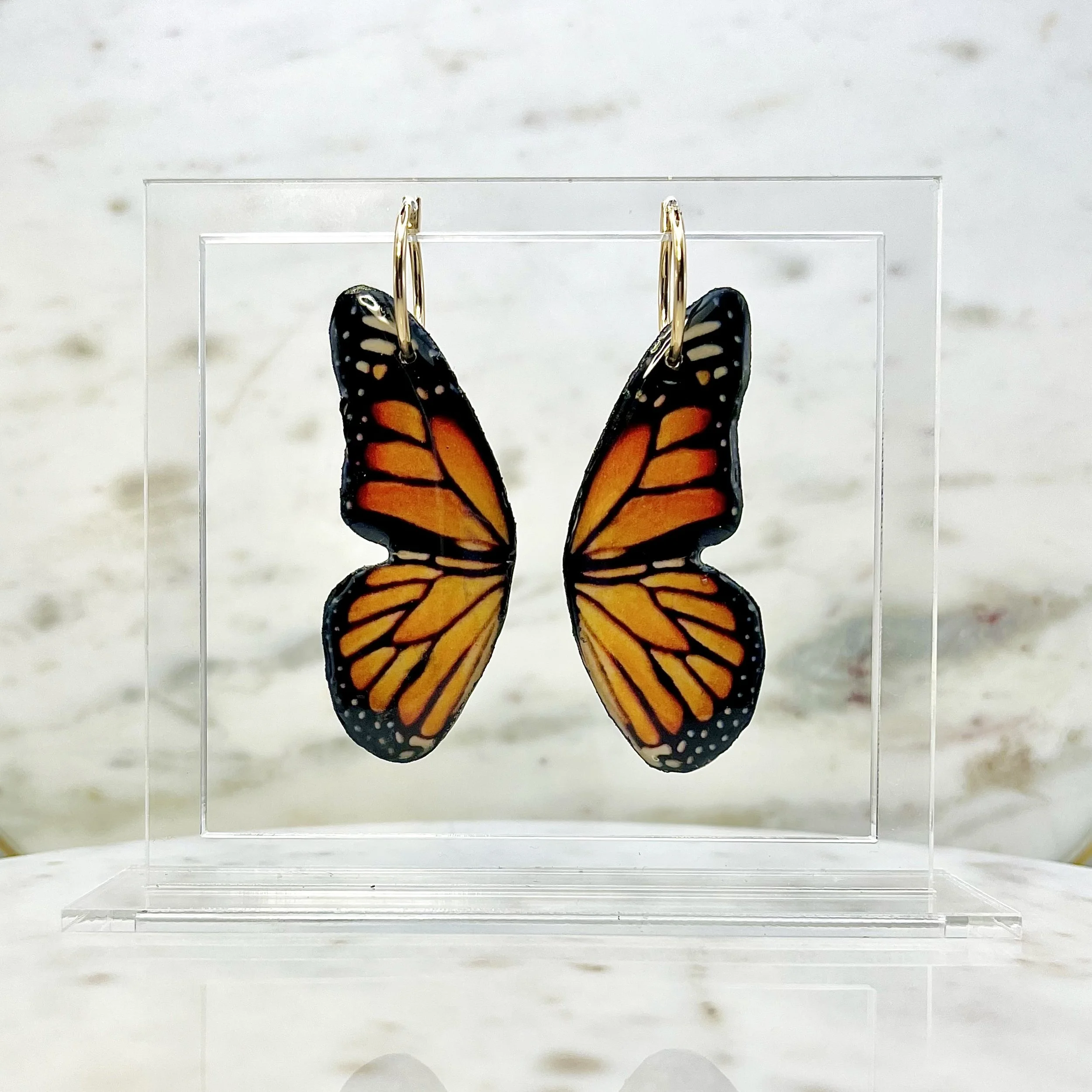 Monarch Butterfly Earrings