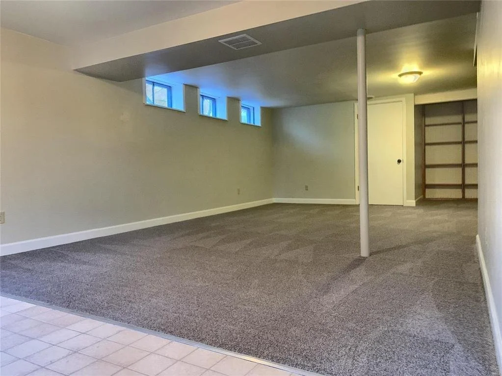 The basement needed a major overhaul.  A lot of drywall replacing, mudding, new carpet, and airduct cleaning made this space feel more comfortable to be in. The unique thing about this house was that the entire basement was finished.