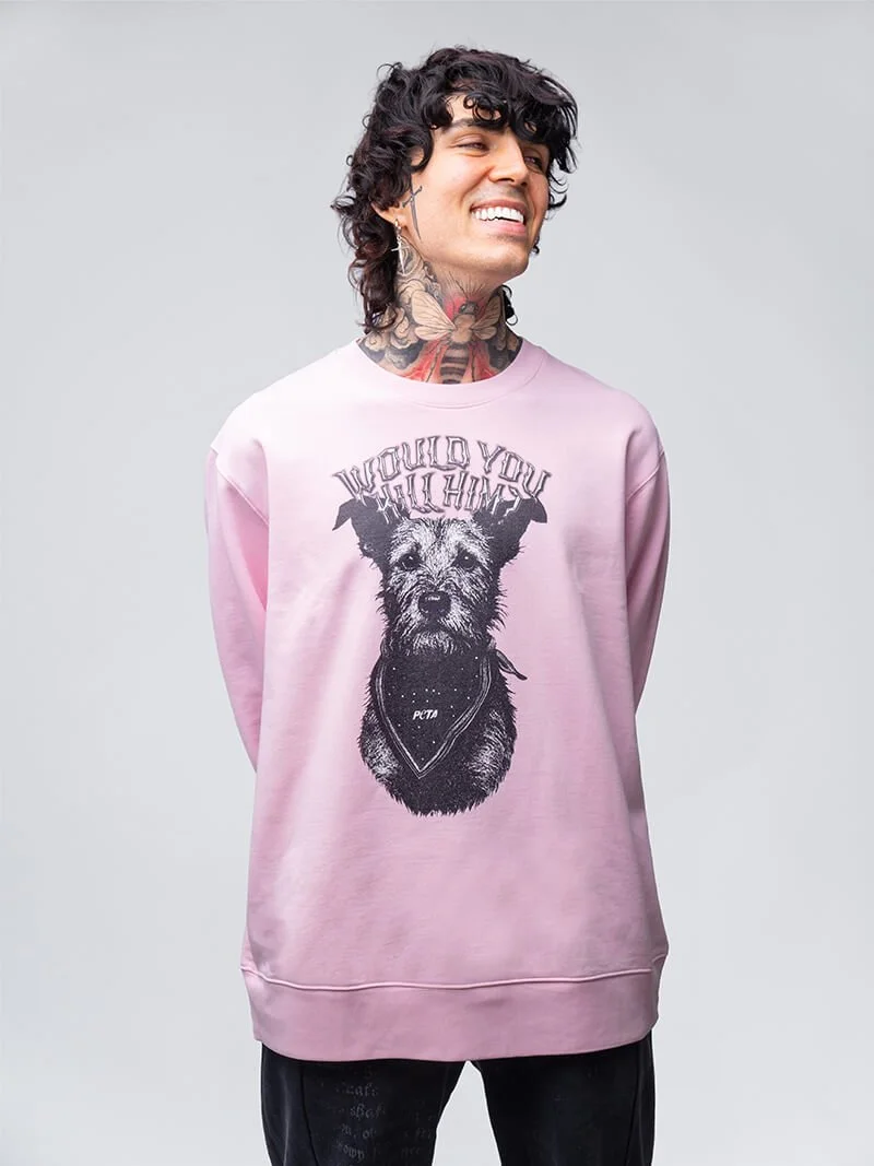 Veganes Sweatshirt - Would You Kill Him