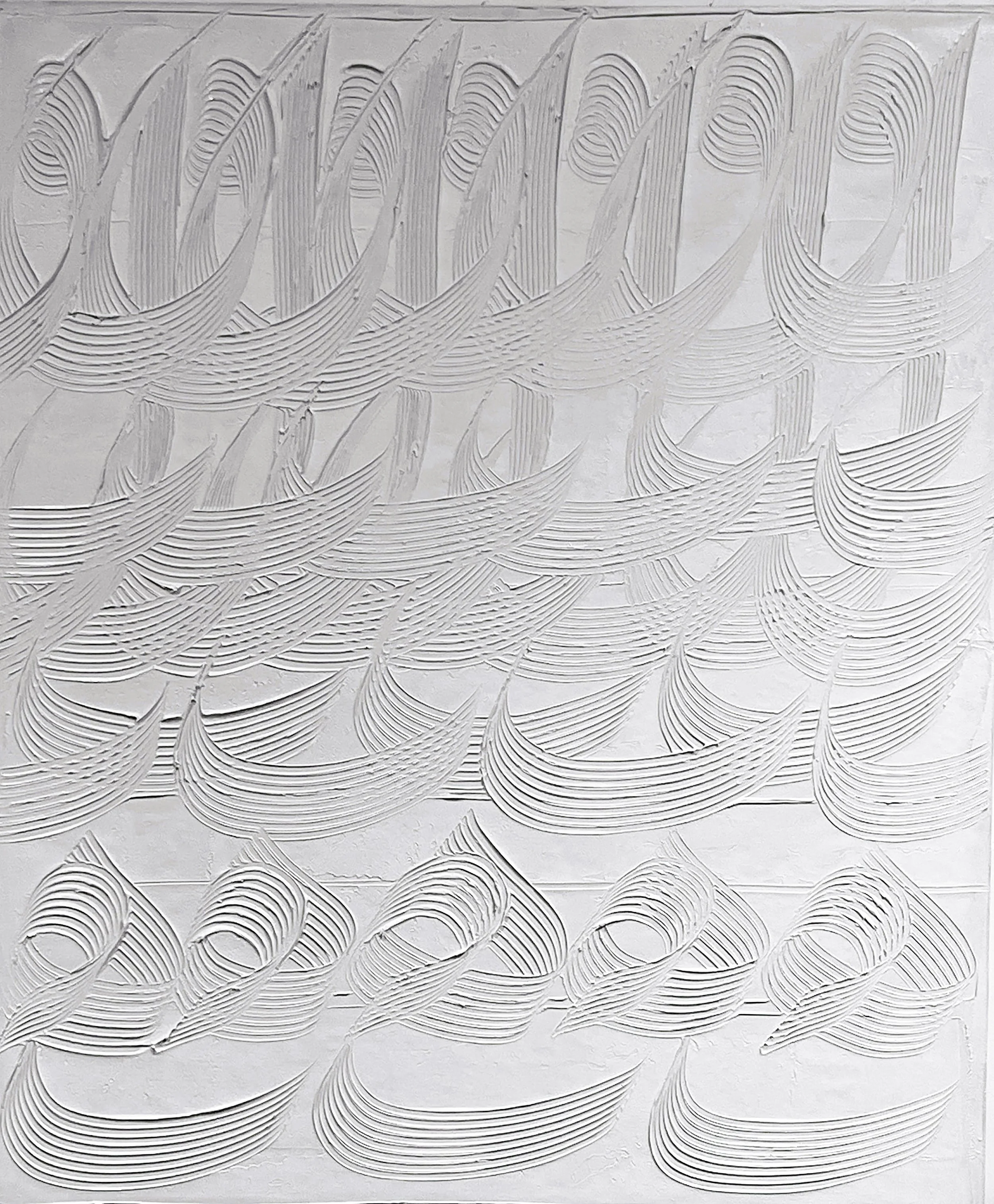 FEREYDOON OMIDI - Untitled - Oil on canvas - size 100 x 120 cm - 2020