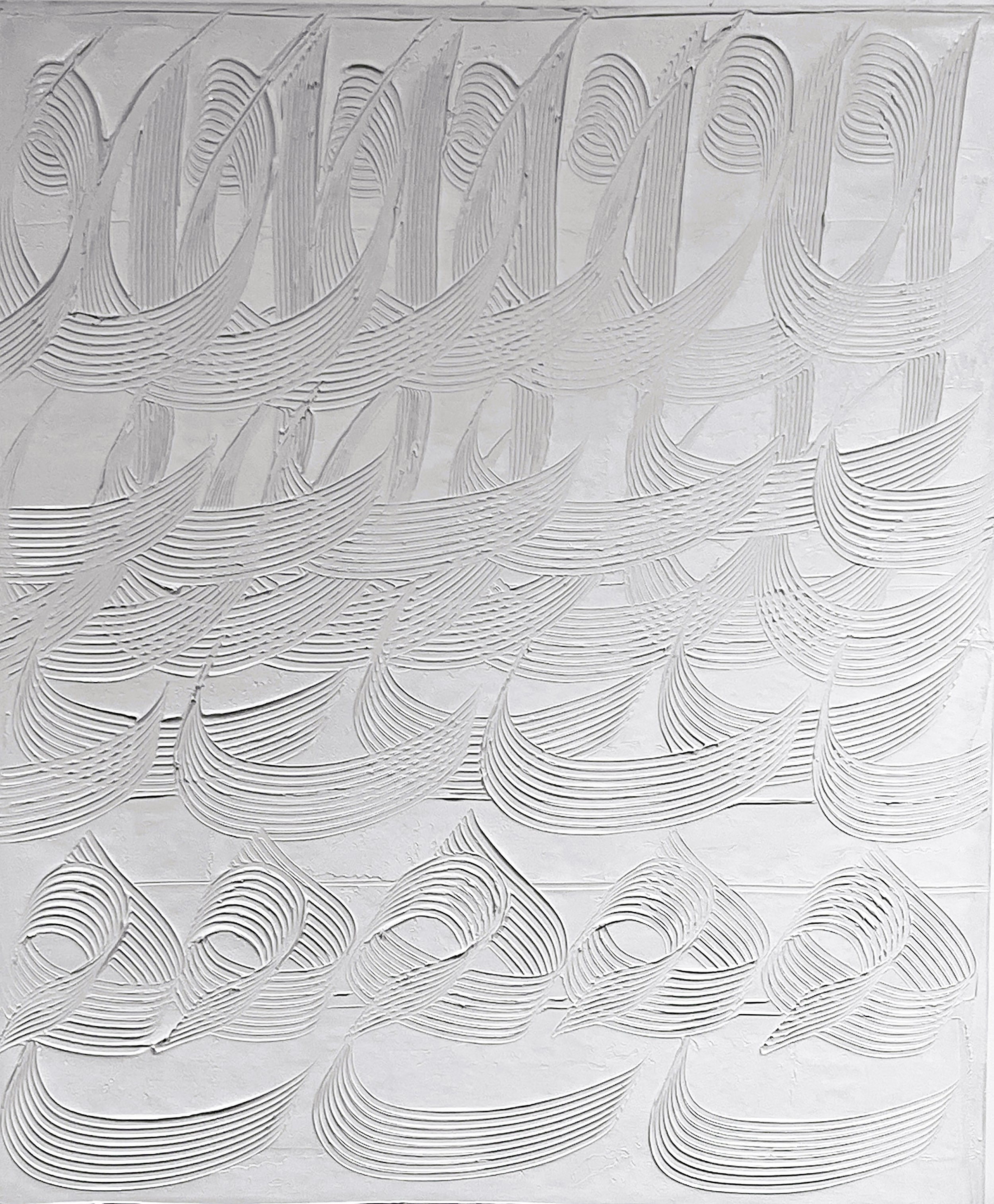 FEREYDOON OMIDI - Untitled - Oil on canvas - size 100 x 120 cm - 2020