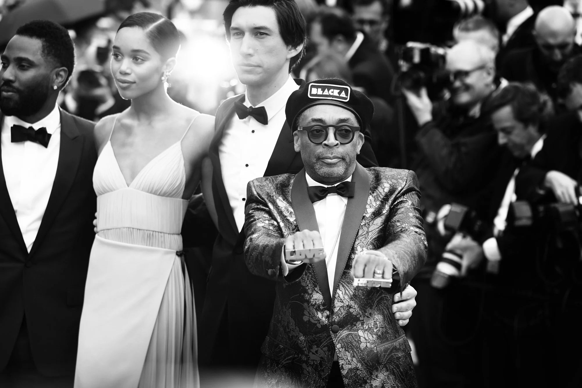 Closing Ceremony & "The Man Who Killed Don Quixote" Red Carpet Arrivals - The 71st Annual Cannes Film Festival
CANNES, FRANCE - MAY 19: Director Spike Lee and wife Tonya Lewis Lee attend the Closing Ceremony & screening of "The Man Who Killed Don Qui