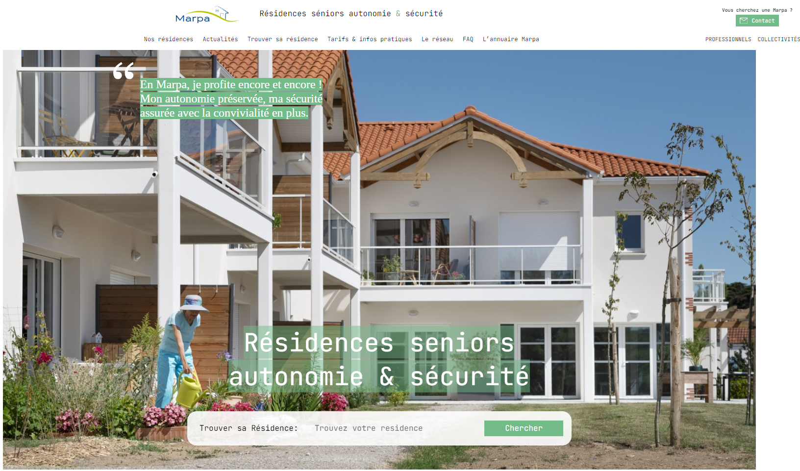 Reportage photos MARPA