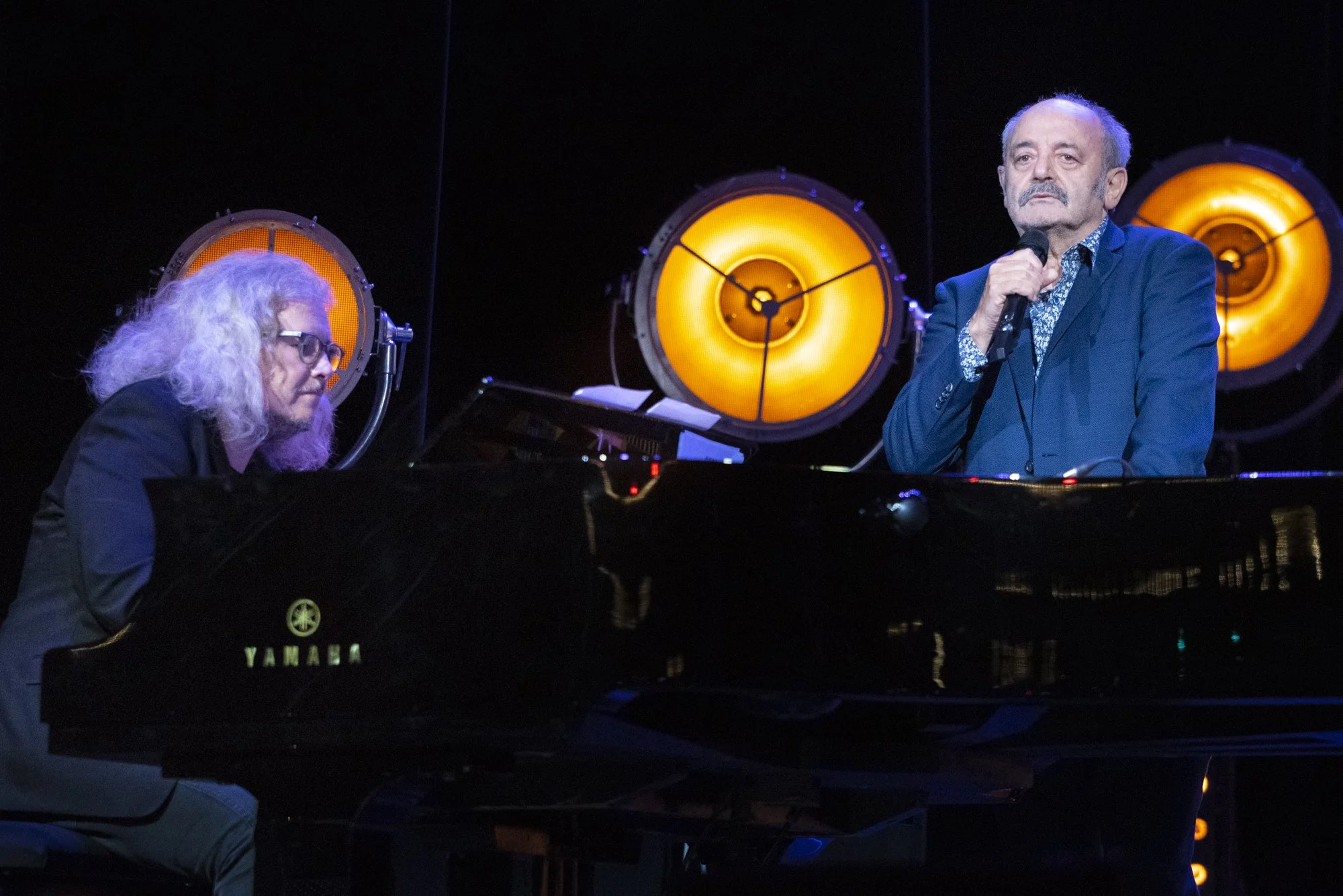 Louis Chedid Yvan Cassar Concert Nuit de la Déprime Evènement Paris Perpignan France 