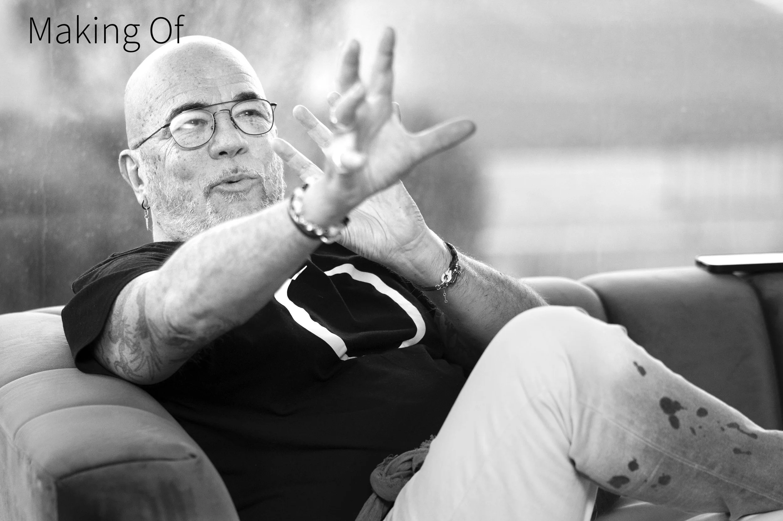 Making Of, Images des coulisses d’un shooting photo montrant le travail de la photographe.