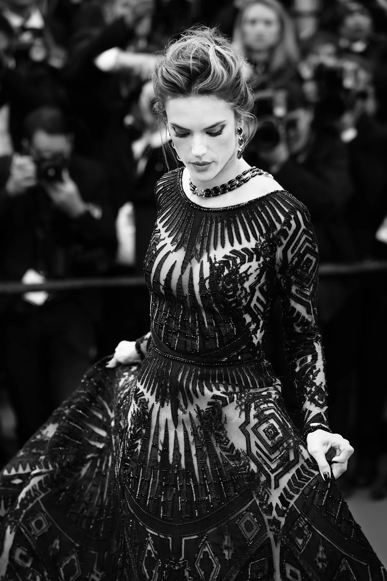 "BlacKkKlansman" Red Carpet Arrivals - The 71st Annual Cannes Film Festival
CANNES, FRANCE - MAY 14: Alessandra Ambrosio attends the screening of "BlacKkKlansman" during the 71st annual Cannes Film Festival at Palais des Festivals on May 14, 2018 in 