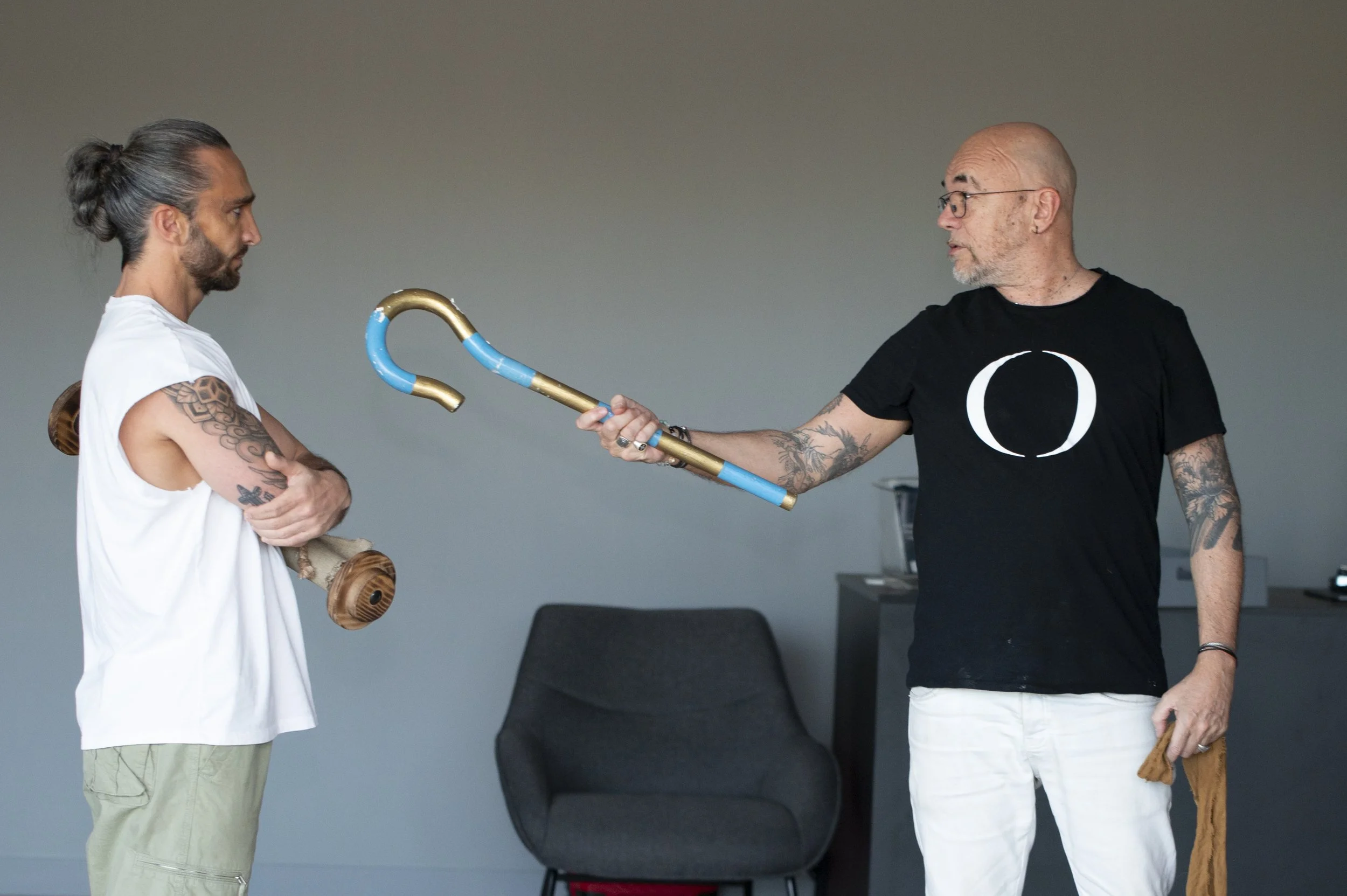 PASCAL OBISPO, Les Dix Commandements, ALBERT COHEN, GIULIANO PEPARINI, VINCENZO PISCOPO, Making-Of, Coulisses, Préparation, Spectacle, Costume, Danse, Chanteur, Juliette Jem, photographe, France, Paris, Italie, ANDREAS
MÜLLER, VERONICA
PEPARINI
