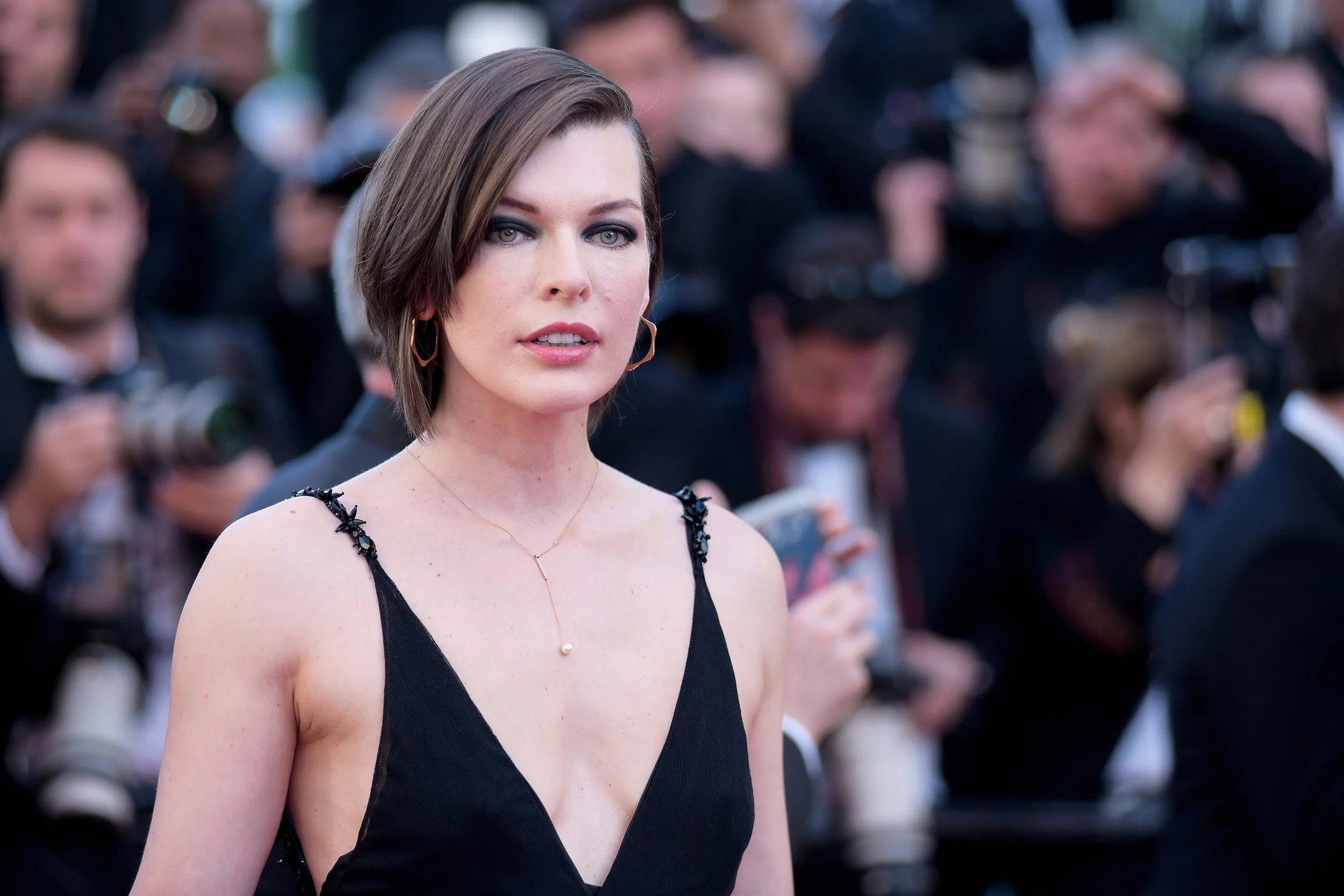 "Burning (Beoning)" Red Carpet Arrivals - The 71st Annual Cannes Film Festival
CANNES, FRANCE - MAY 16: Milla Jovovich attends the screening of "Burning" during the 71st annual Cannes Film Festival at Palais des Festivals on May 16, 2018 in Cannes, F
