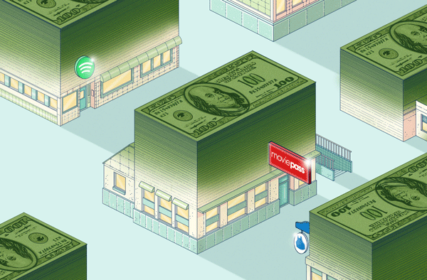 The Entire Economy Is MoviePass - New york Times