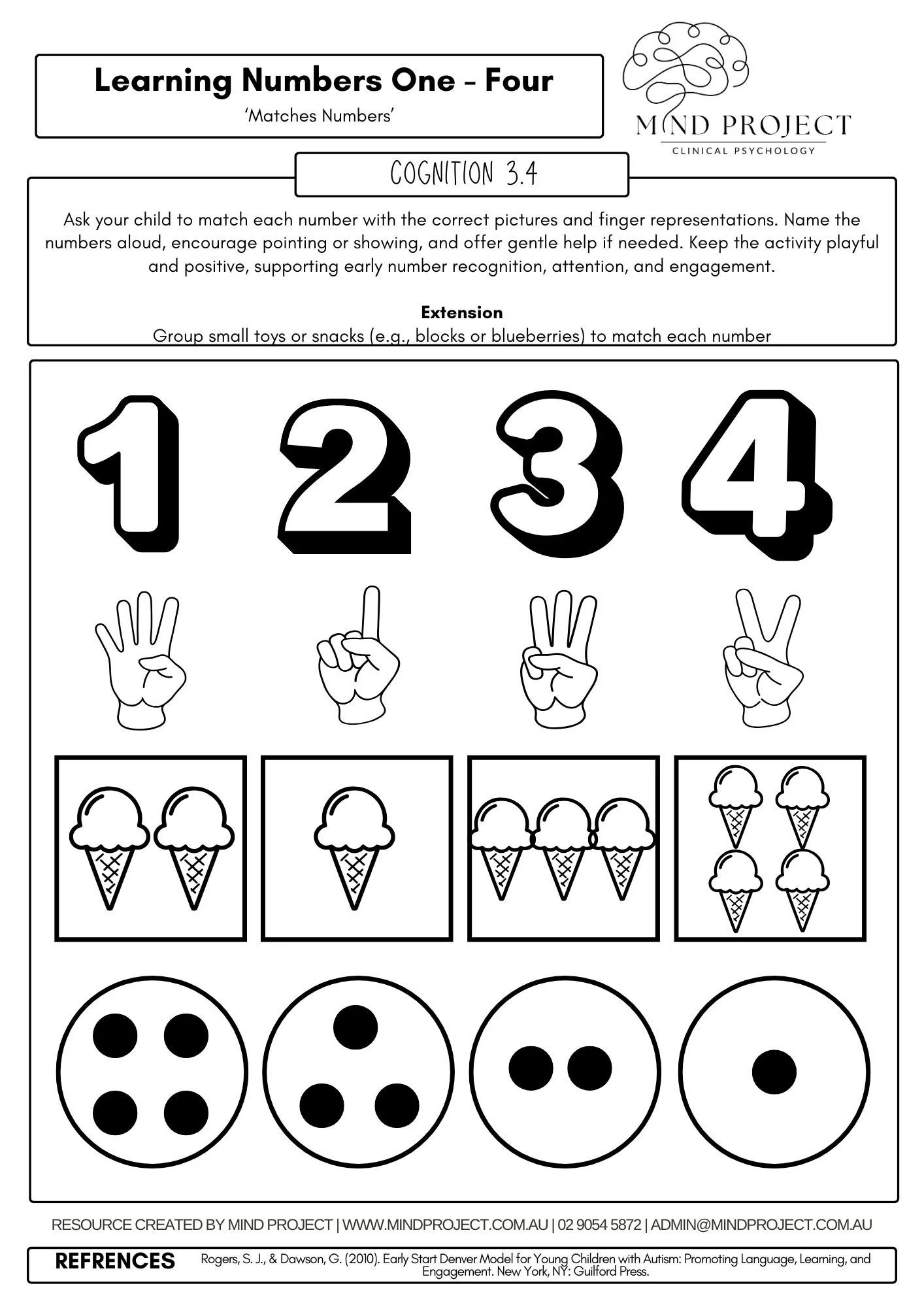 Builds early number recognition and matching skills by helping children connect numerals with quantities. Supports counting, visual discrimination, and early cognitive development through playful learning.