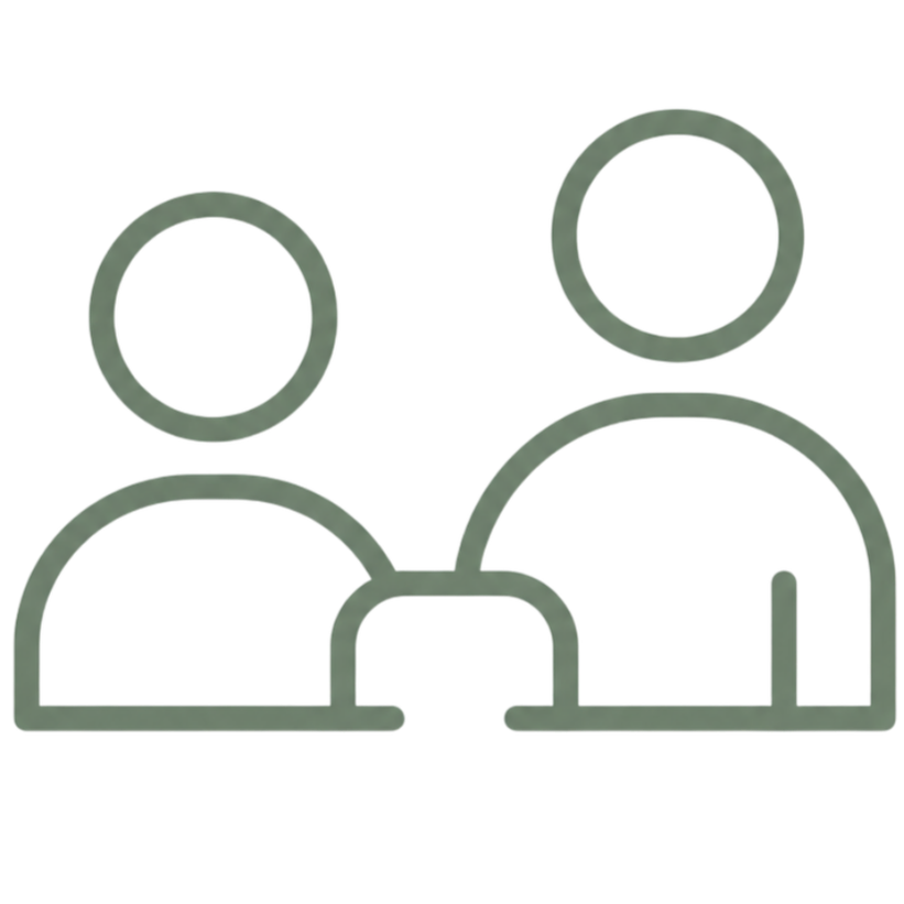 Icon representing challenges with play skills, social interaction, and peer engagement in children