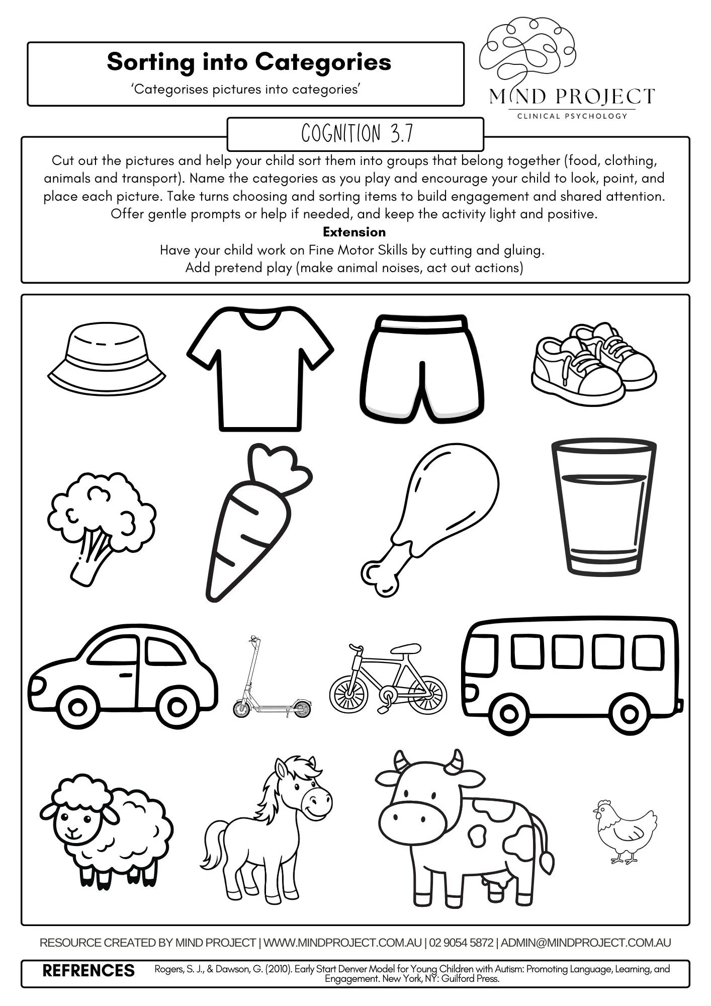 Builds categorisation and early cognitive skills by helping children sort pictures into meaningful groups. Supports attention, language, and flexible thinking through playful interaction.