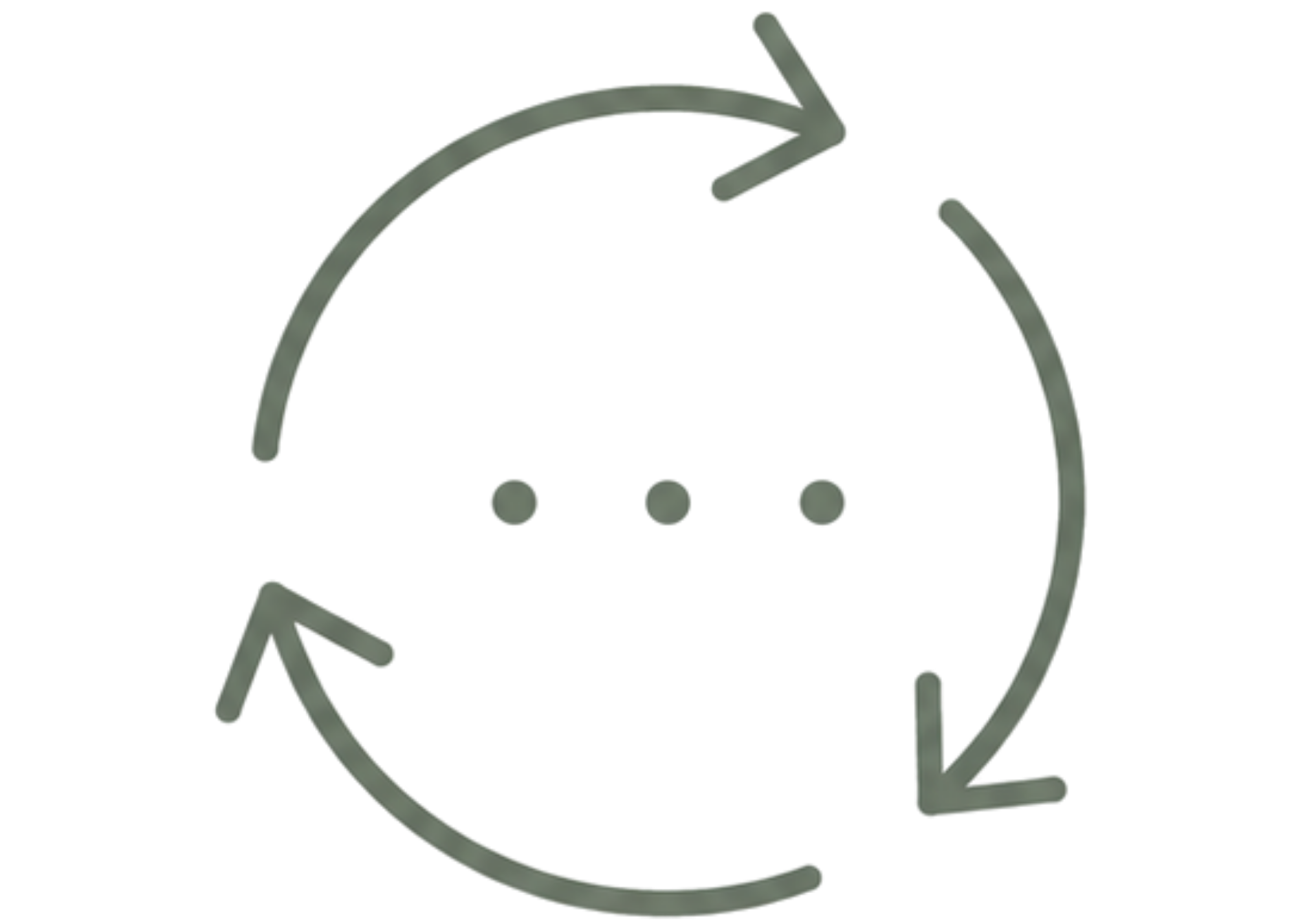 Icon representing repetitive behaviours, repetitive play styles, and restricted patterns of behaviour