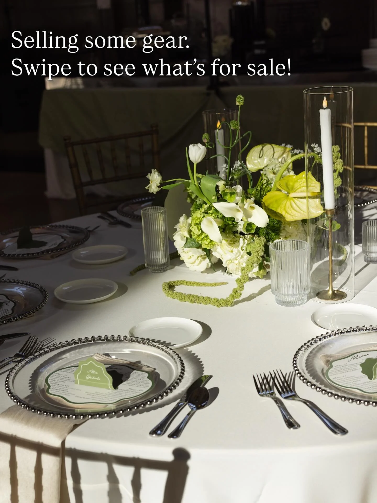 GEAR SALE! 
Each piece of gear has been loved and maintenced frequently, but also has signs of wear. Everyone of these pieces works perfectly, I literally used them all for a wedding last weekend. Nothing is wrong with these items, I am just condensi