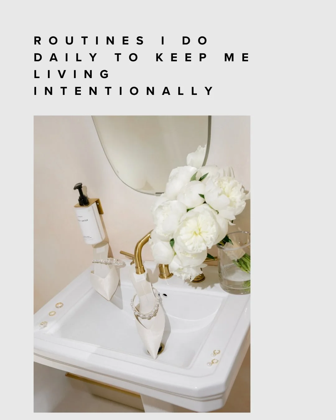 I know having routines is so &ldquo;duh&rdquo; when it comes to mental health and quality of life, but truly creating routines for me has completely changed my life. I do the same thing every morning, same small things everyday to keep me on track wi