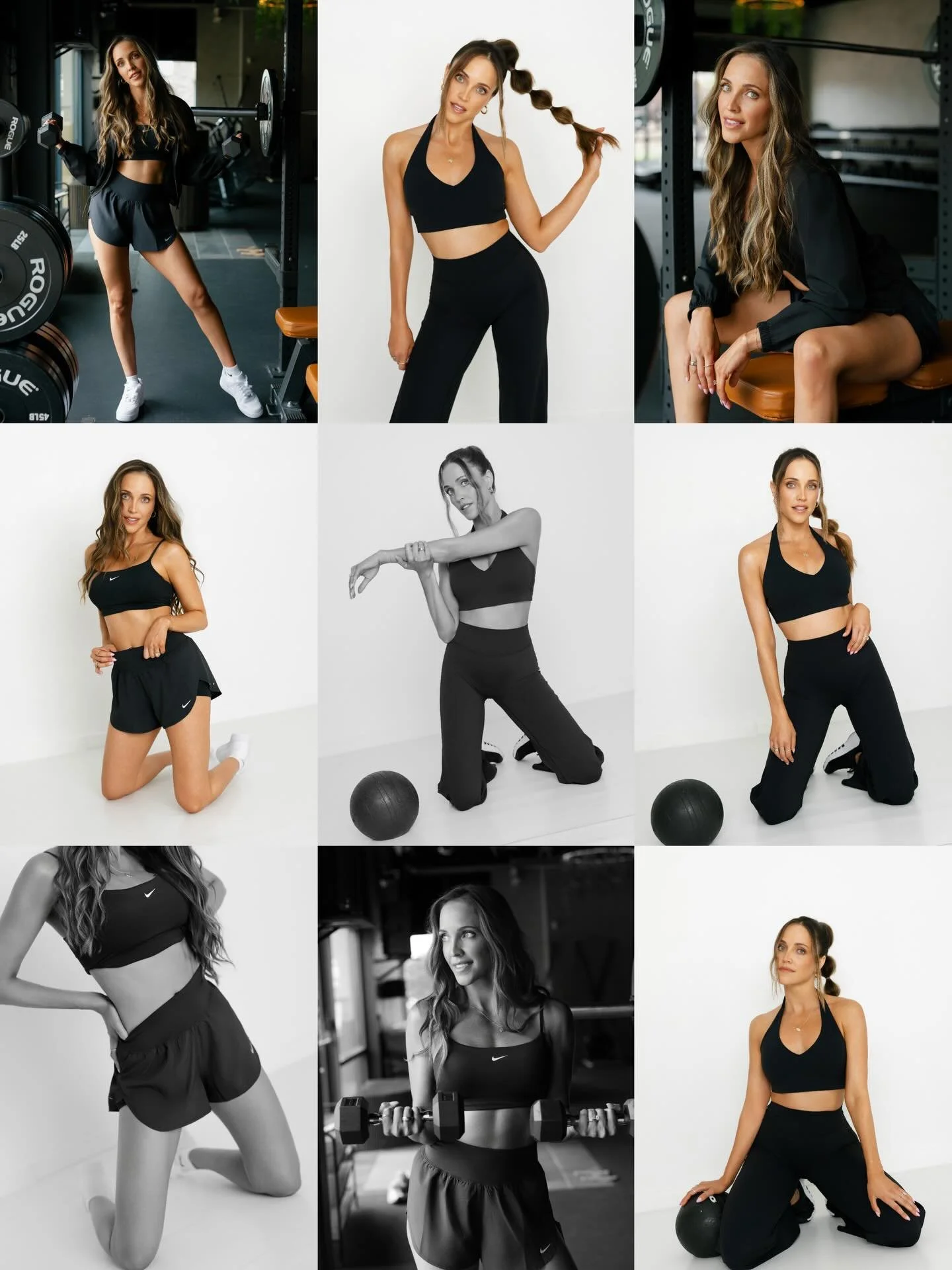 These branding photos I shot yesterday with @kirstyraefitness have me unwell in the best way. 
Hair by bb @artistrybylb @laurabethartistry 
Make up @slowdownskincare 

#fitnessphotography #brandphotographer #fitnessinspo #kansascityphotographer