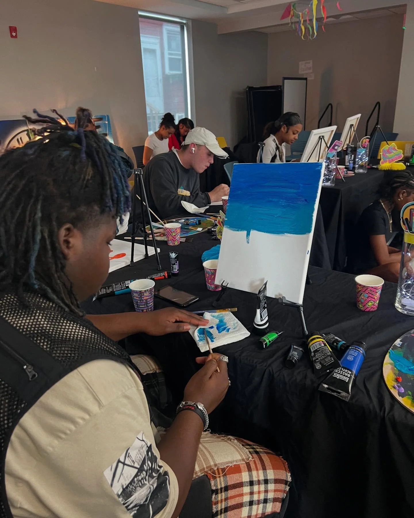 Last week our west side site hosted a spirit week. Three days of events that included paint &amp; karaoke, an open mic, and a party on the bricks(our patio) to close out the week. 

Youth Organizers built out all aspects of the series&rsquo; includin