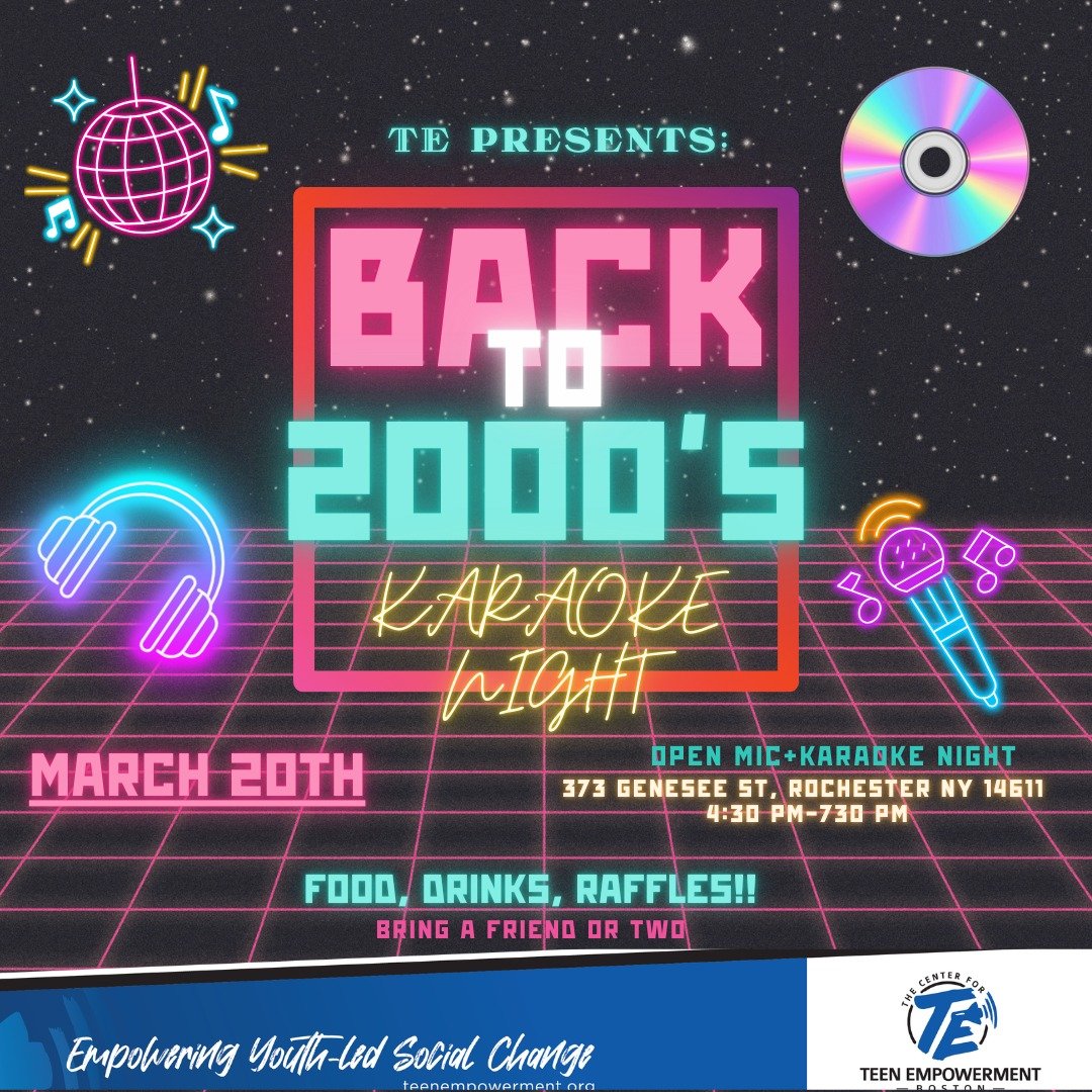 TE Youth or going retro. Come rock out next Friday 3-20.