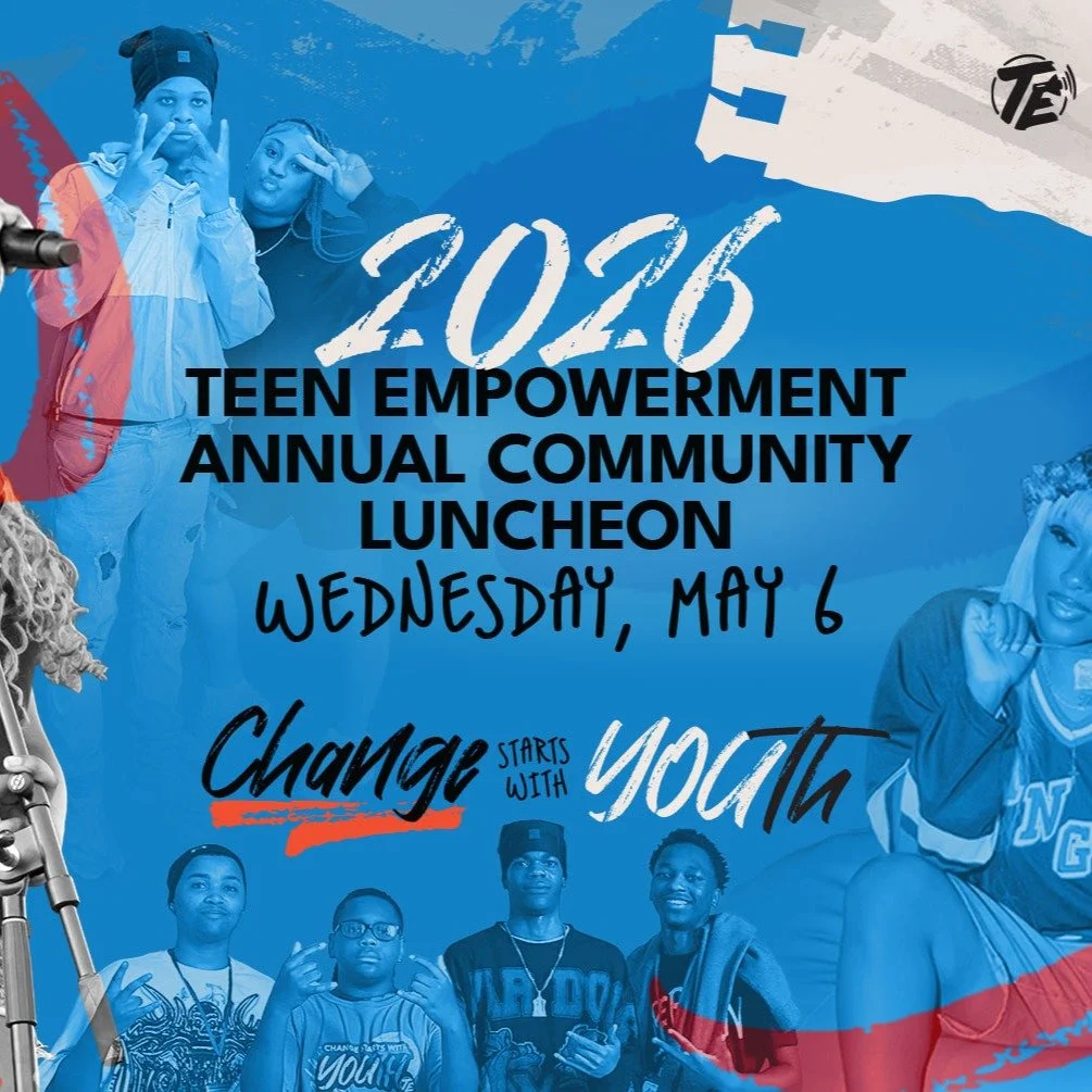Can't make the Teen Empowerment luncheon? Please support TE youth by giving what you can - link in comments