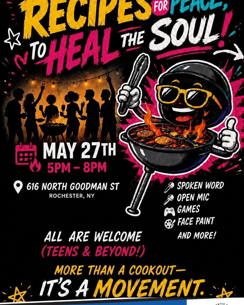 You on the eastside? Come out to TE's Recipes for Peace on Wednesday, May 27.