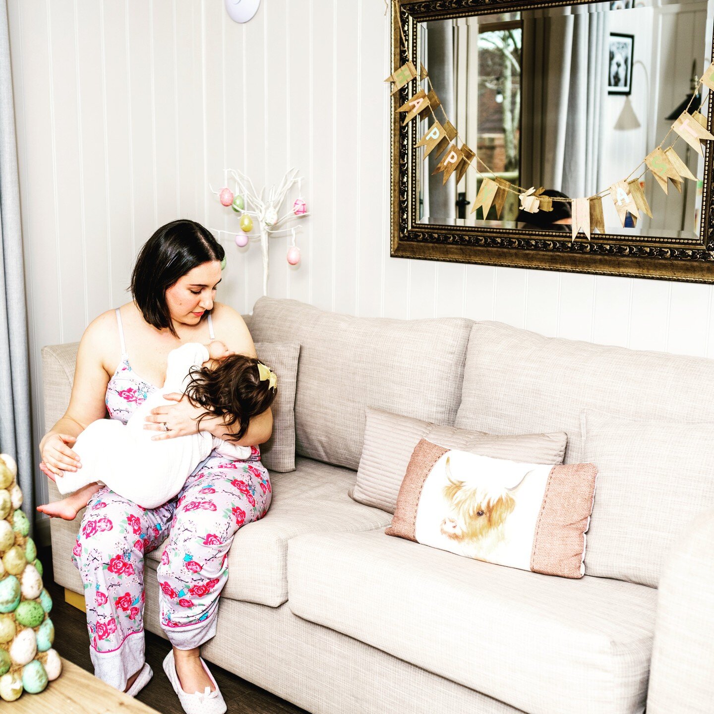 For comfortable breastfeeding this Easter time with family at home...The price range for Ubere Mama's breastfeeding clothing varies, offering a selection of items to accommodate different budgets. The garments are priced from &pound;45 to &pound;65 R