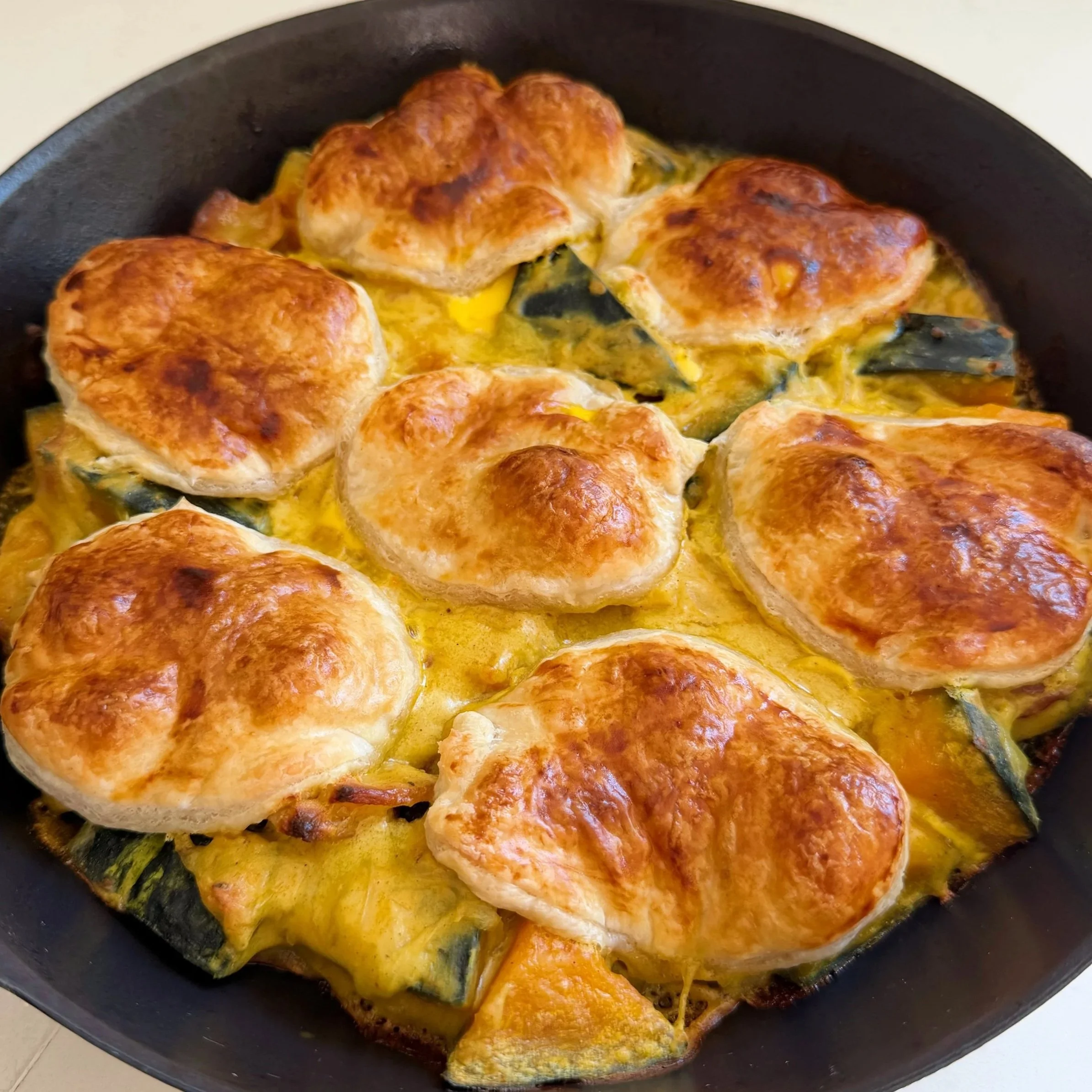 Kabocha Curry Pot Pie