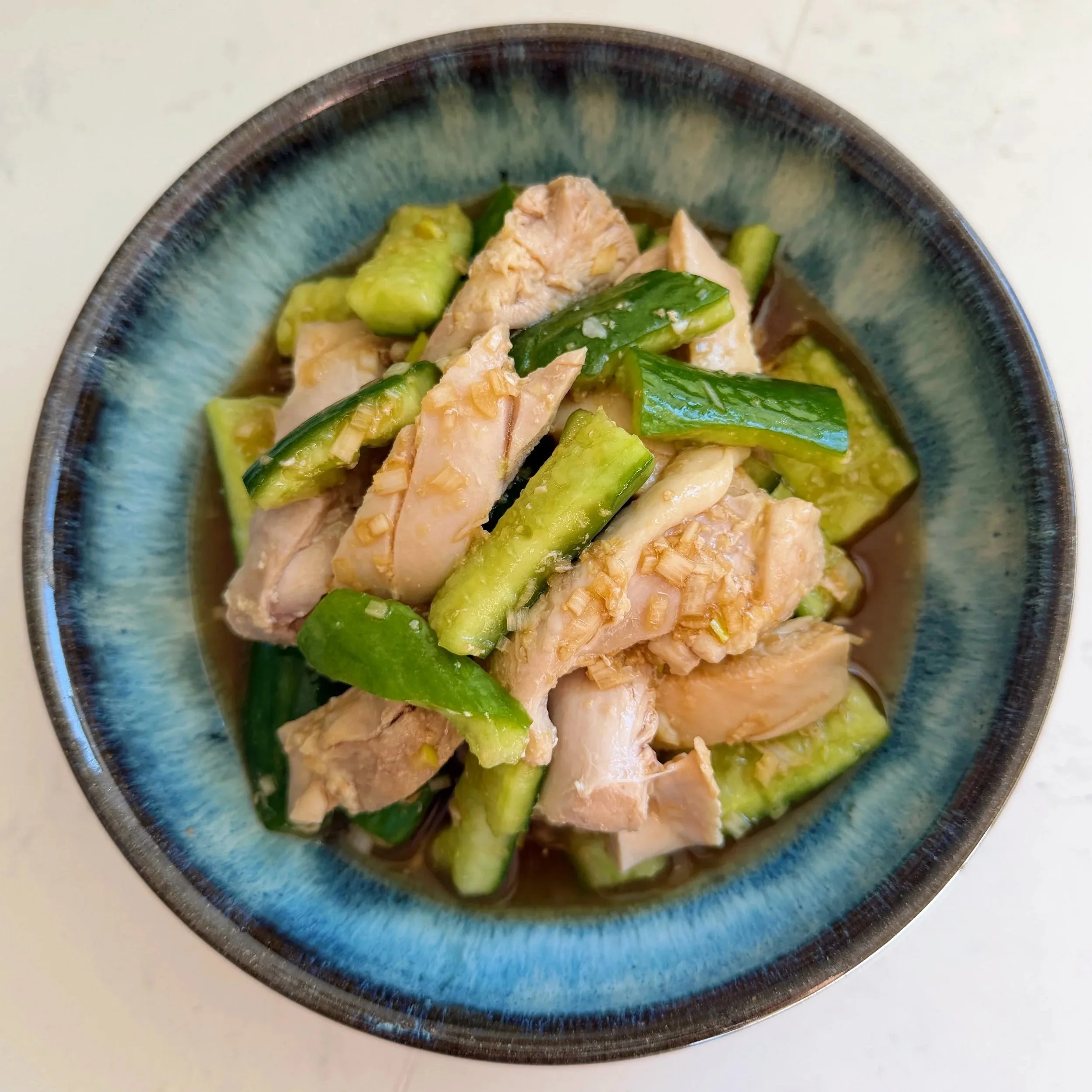 cucumber chicken salad