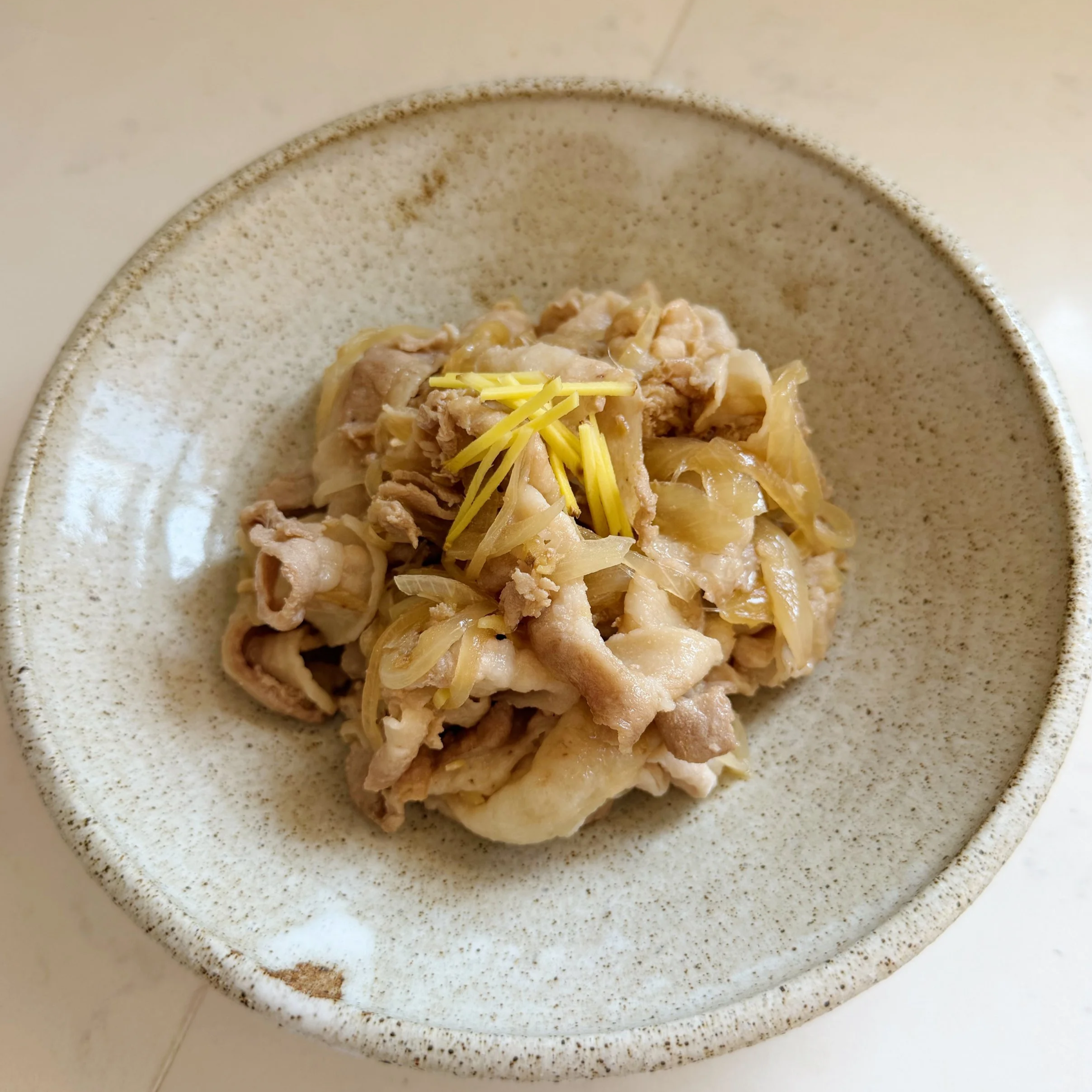 ginger pork shogayaki