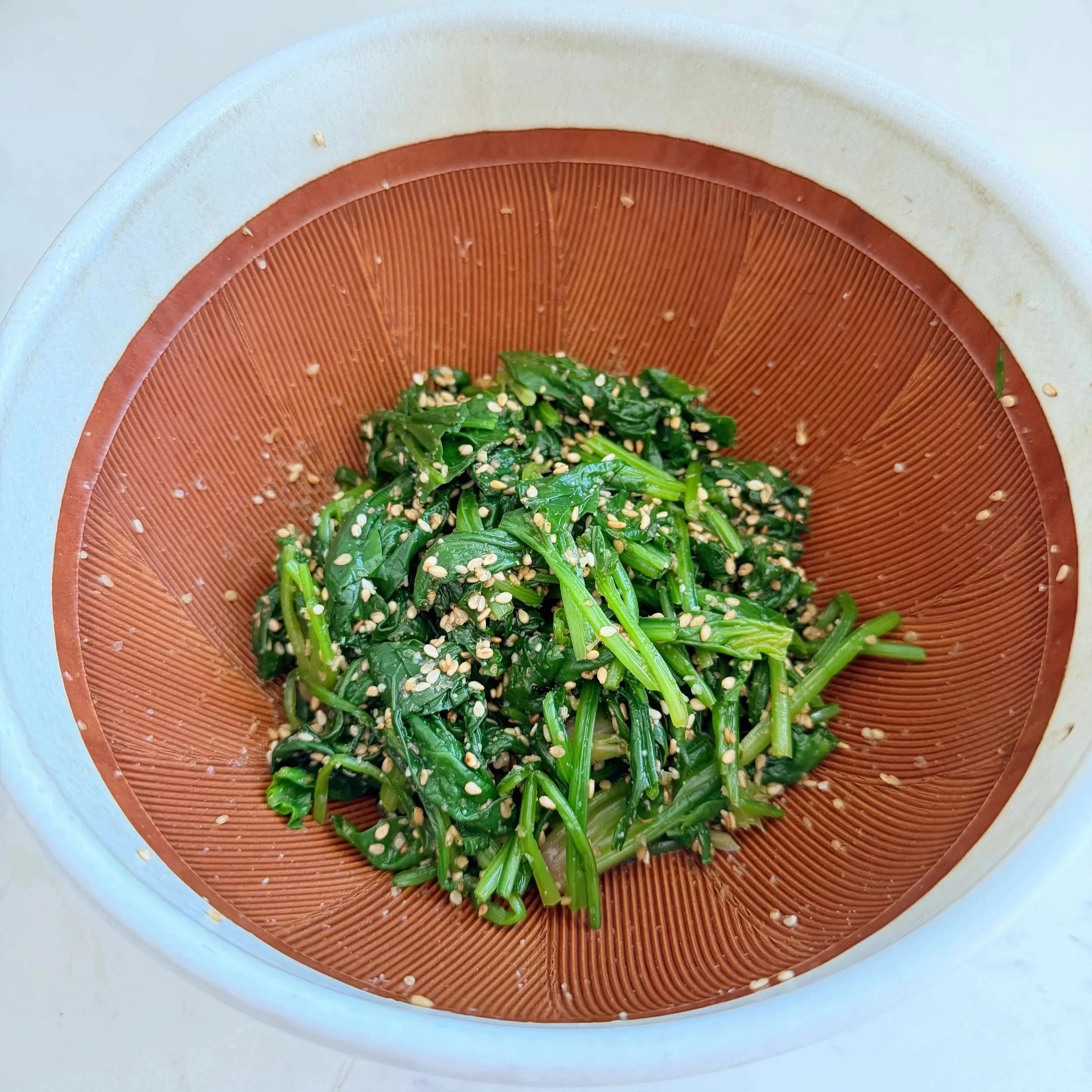 Japanese Spinach Salad with Sesame (Gomaae)