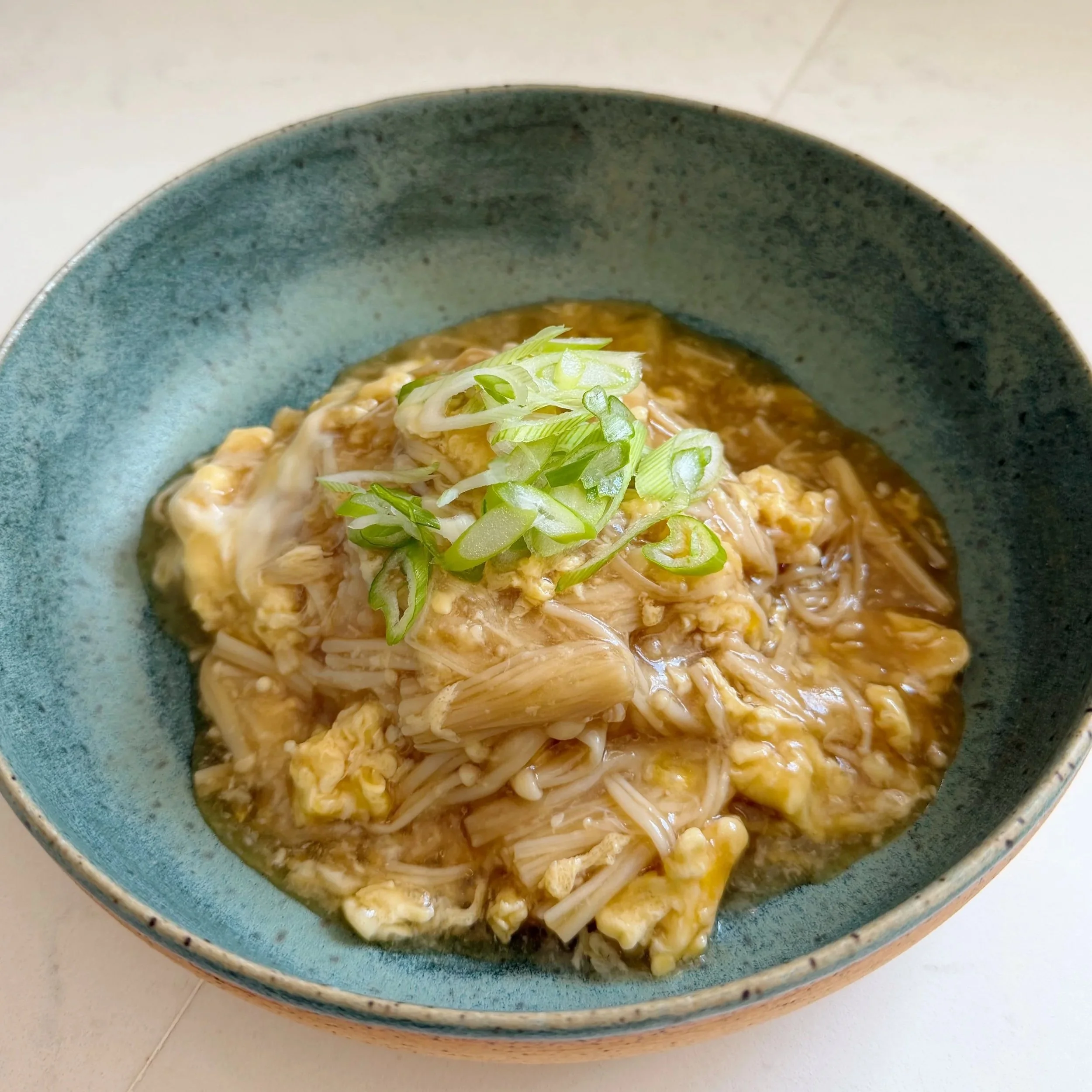 Enoki Egg Donburi