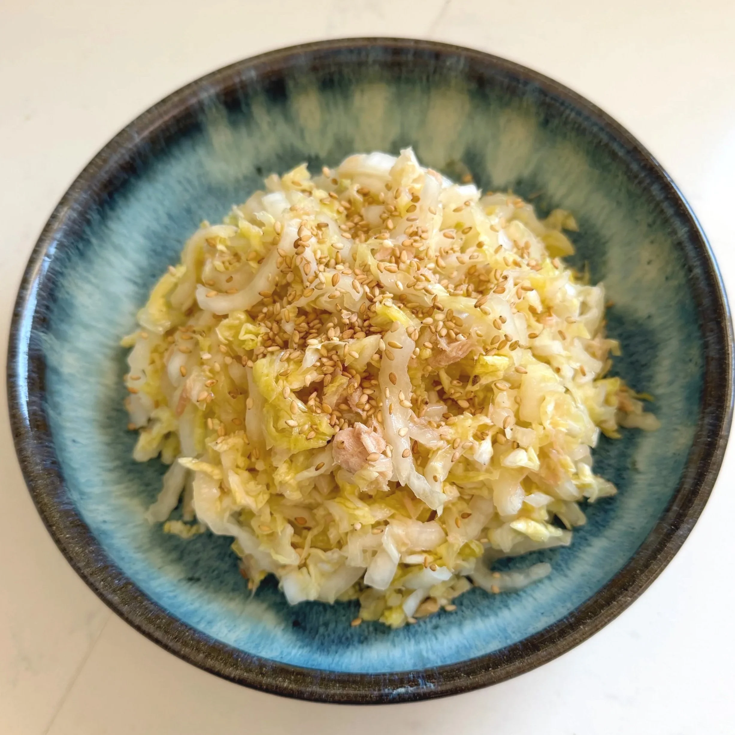 Napa Cabbage Tuna Salad