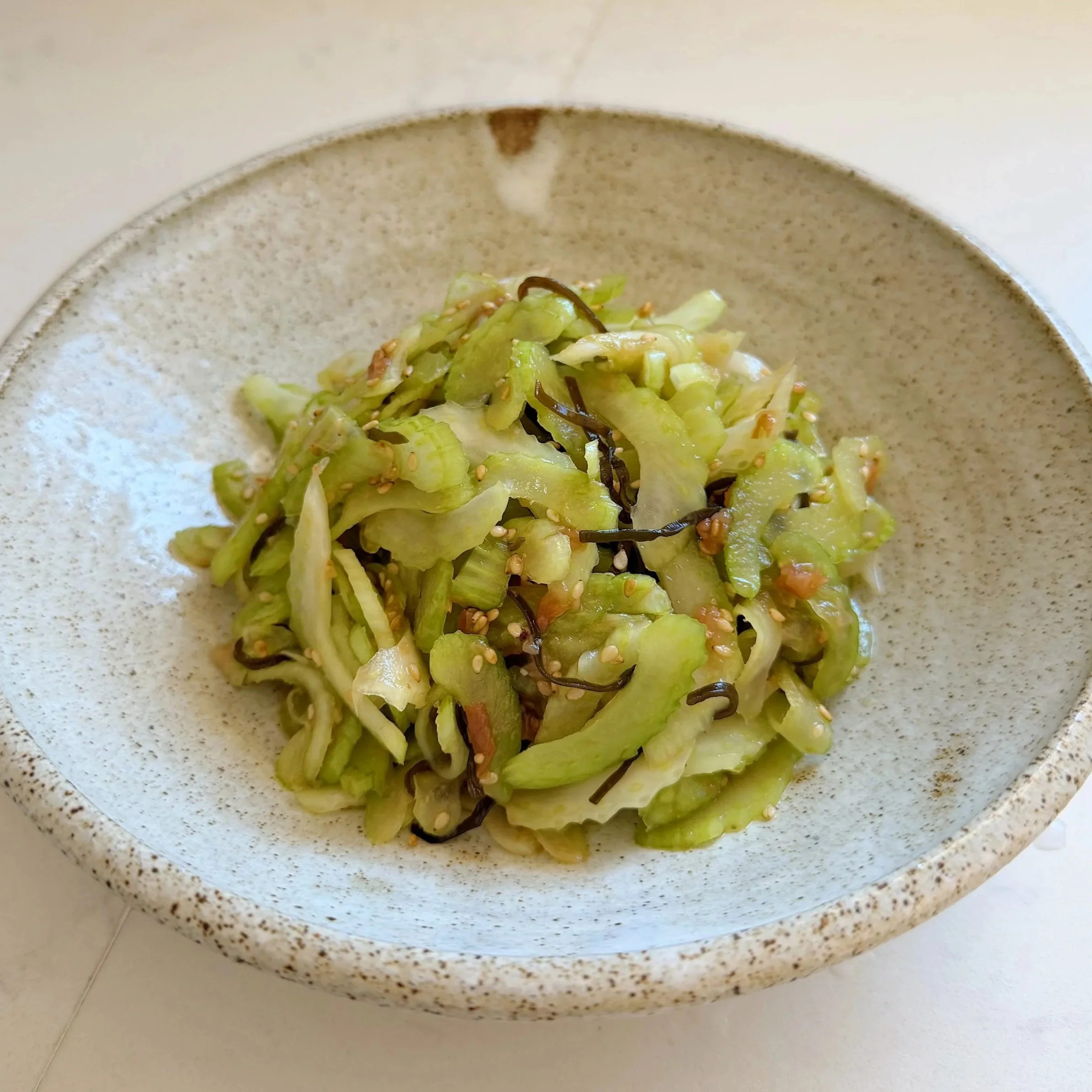 celery ume salad