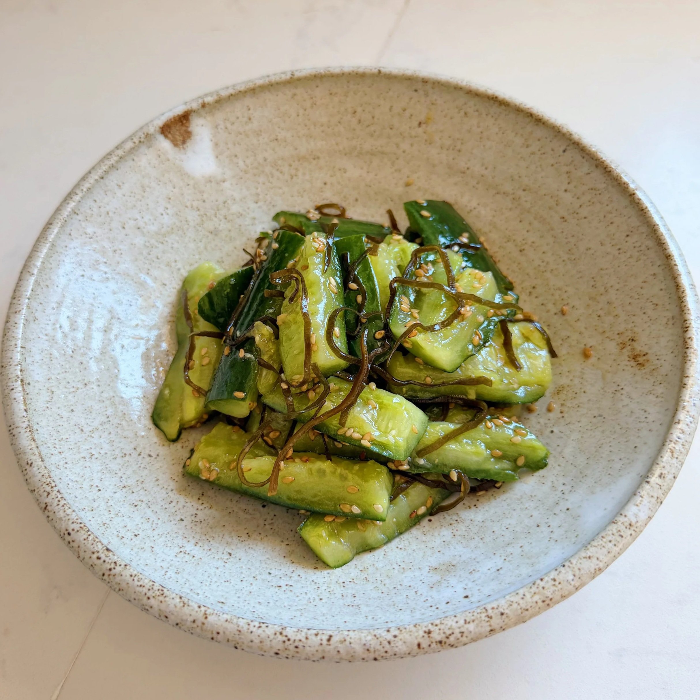 Cucumbers with Shio Kombu