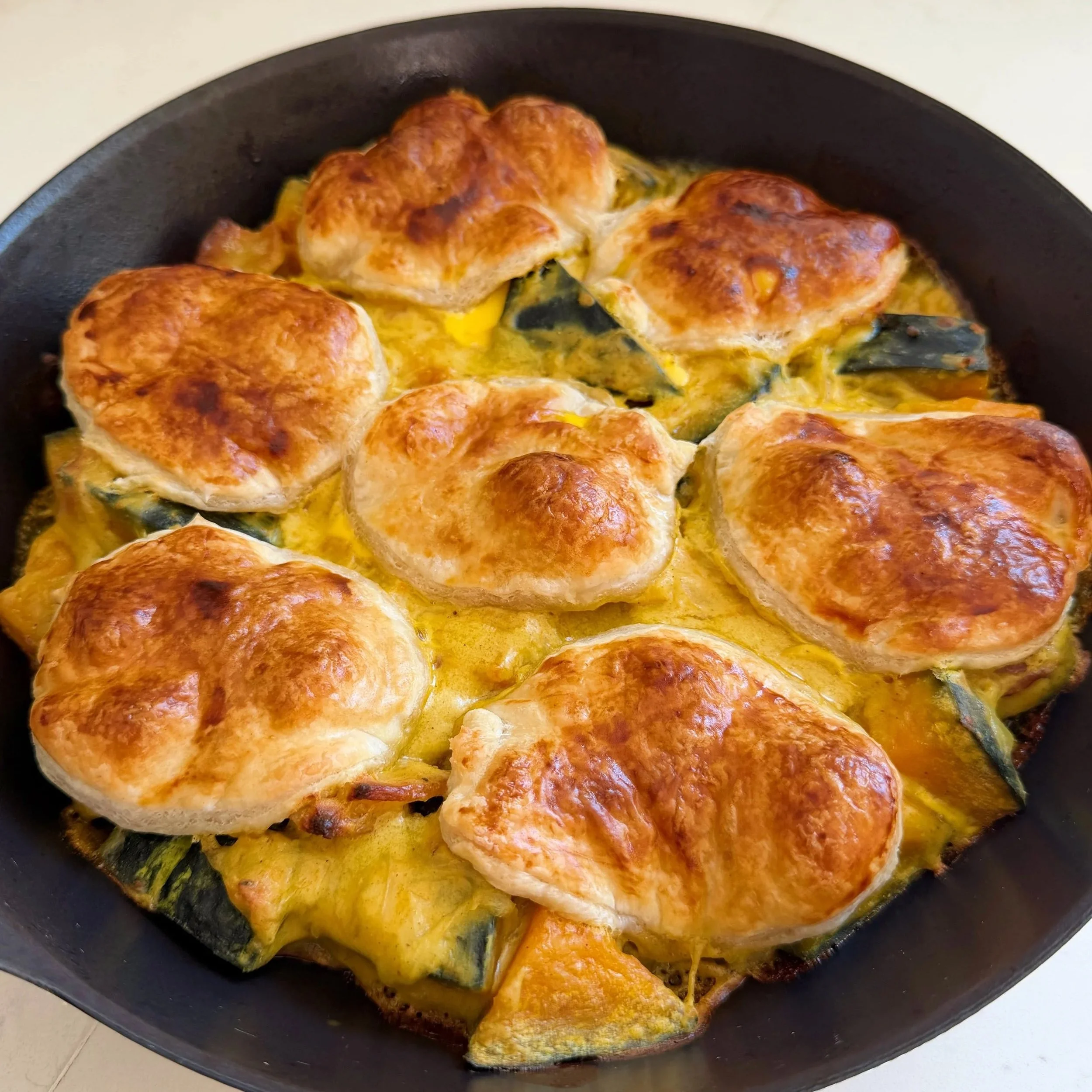 Kabocha Curry Pot Pie