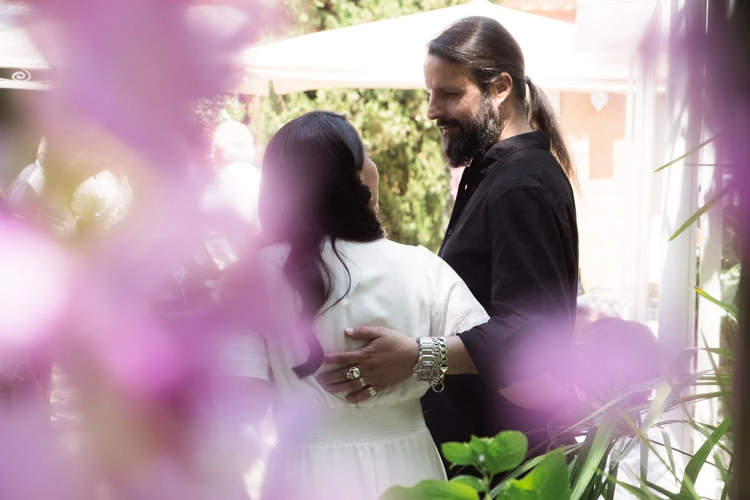 retrato de pareja boda en madrid