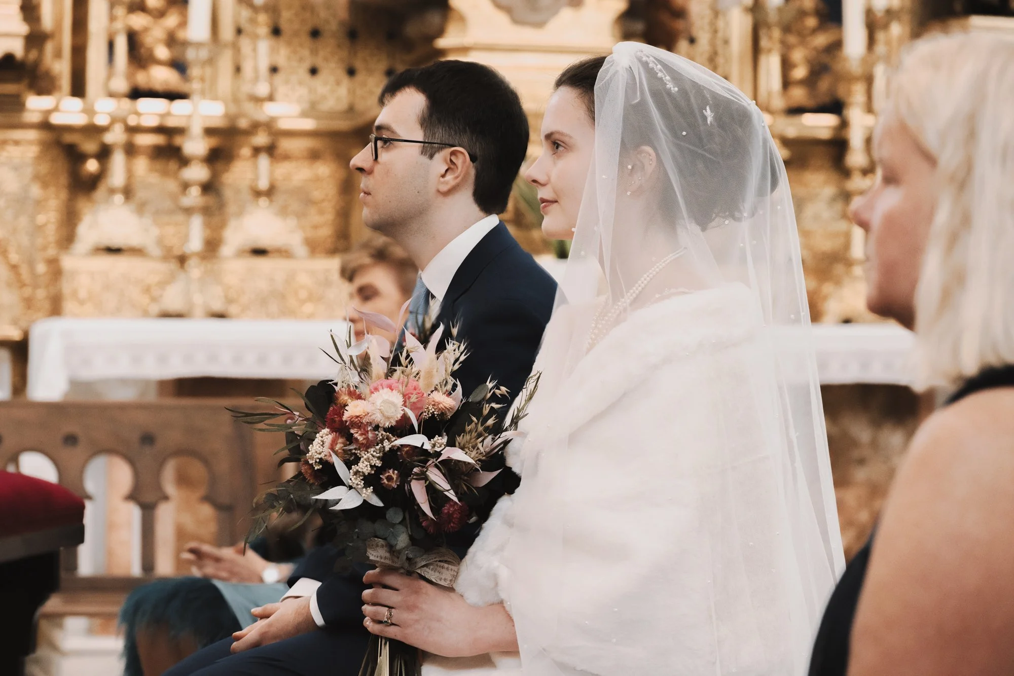 Boda en la iglesia San José de la Montaña, Madrid, Chamberí