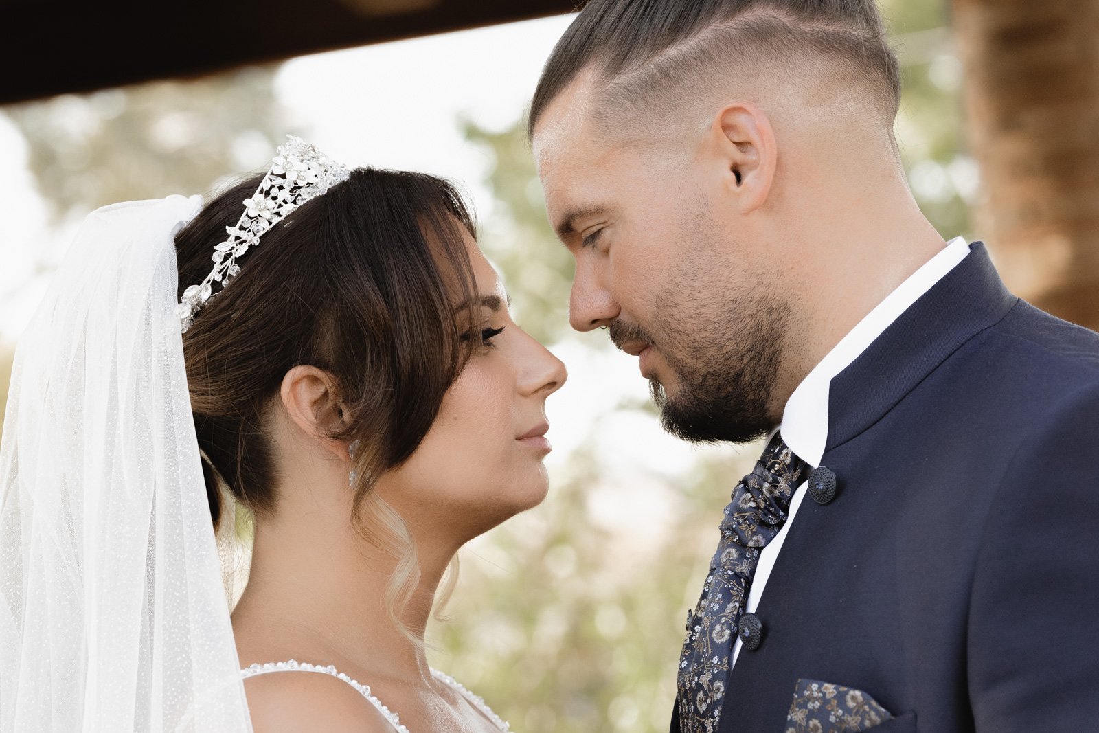 retrato de pareja de boda