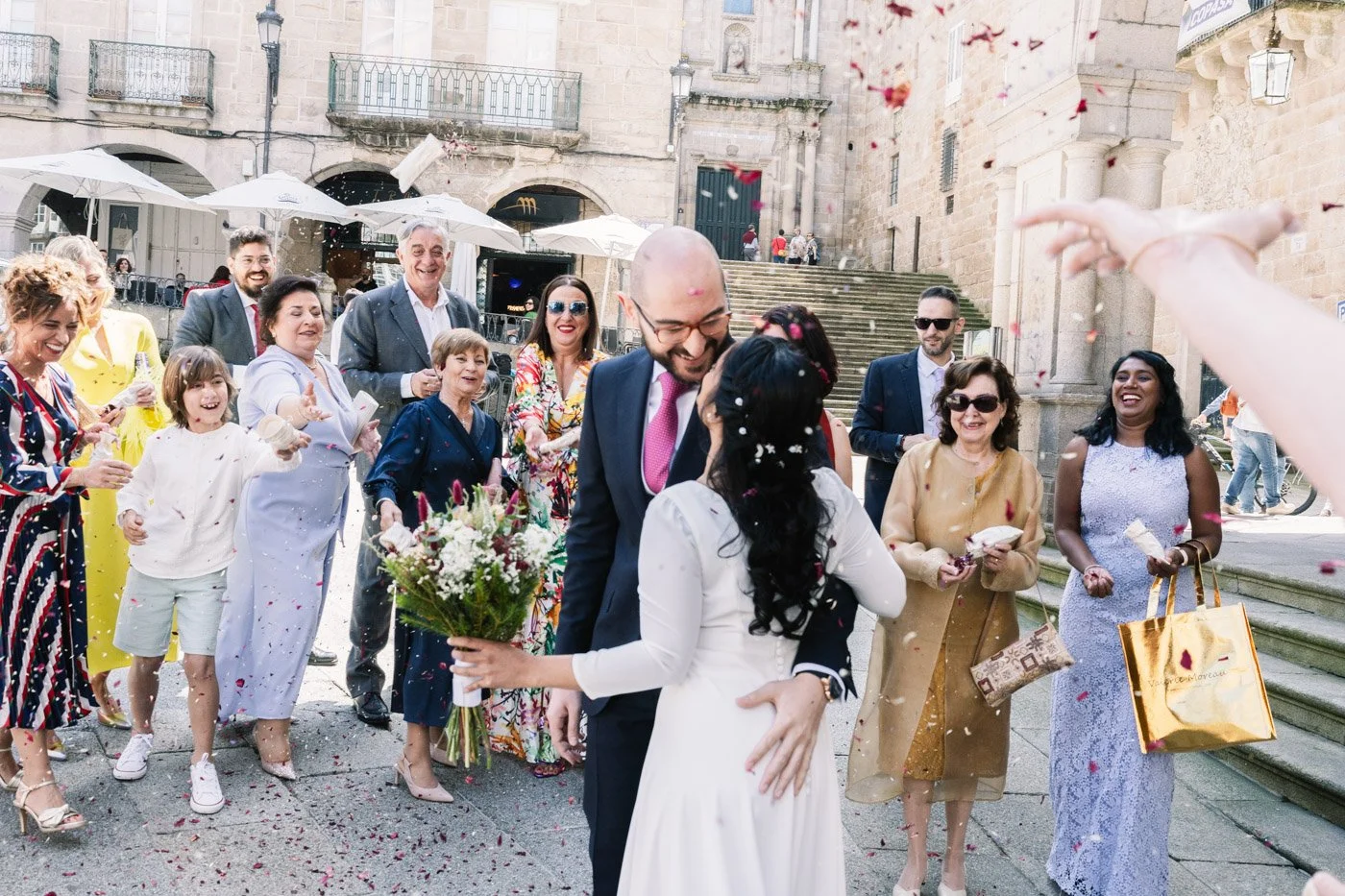 familia en boda en madrid