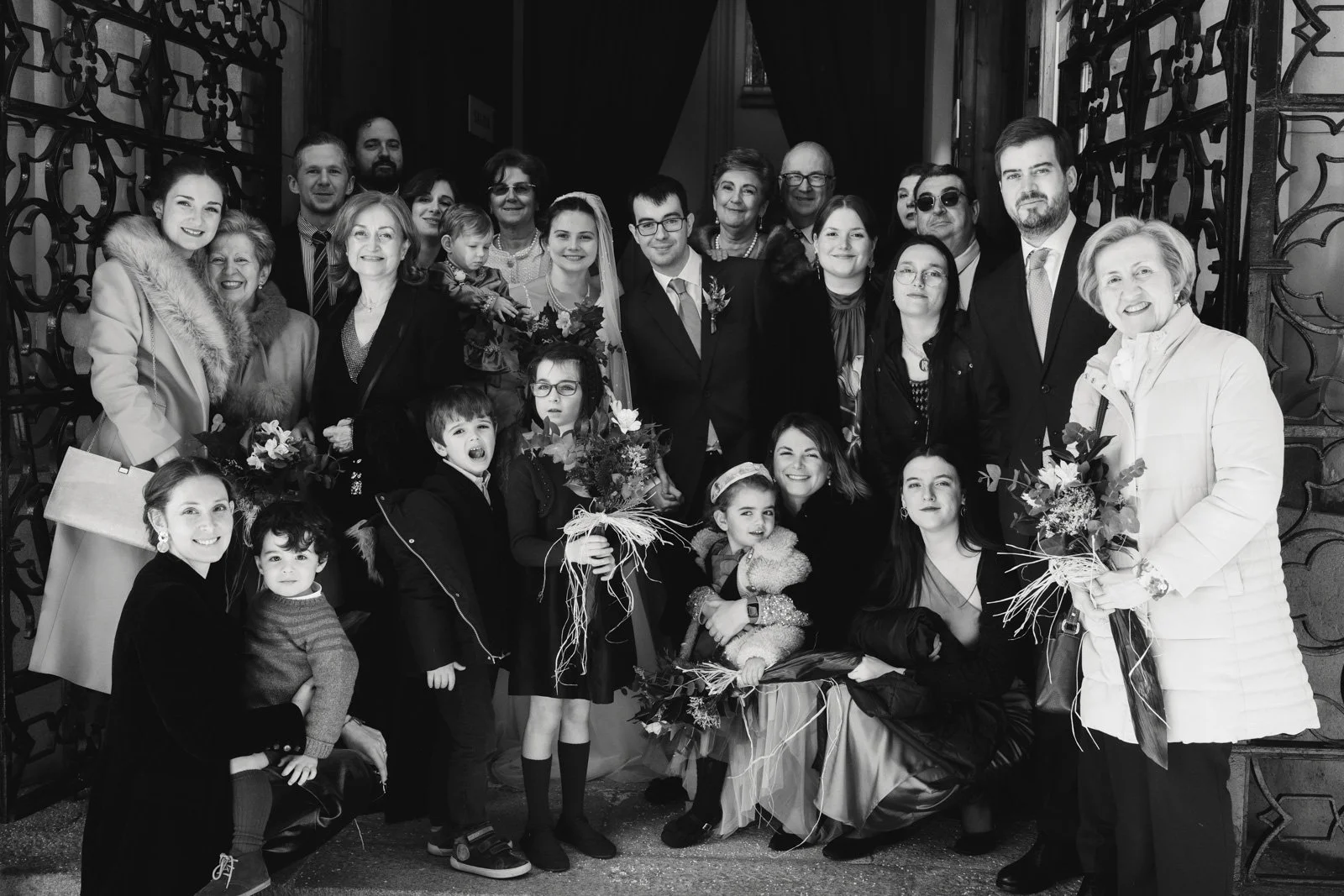 retrato familiar de boda en madrid